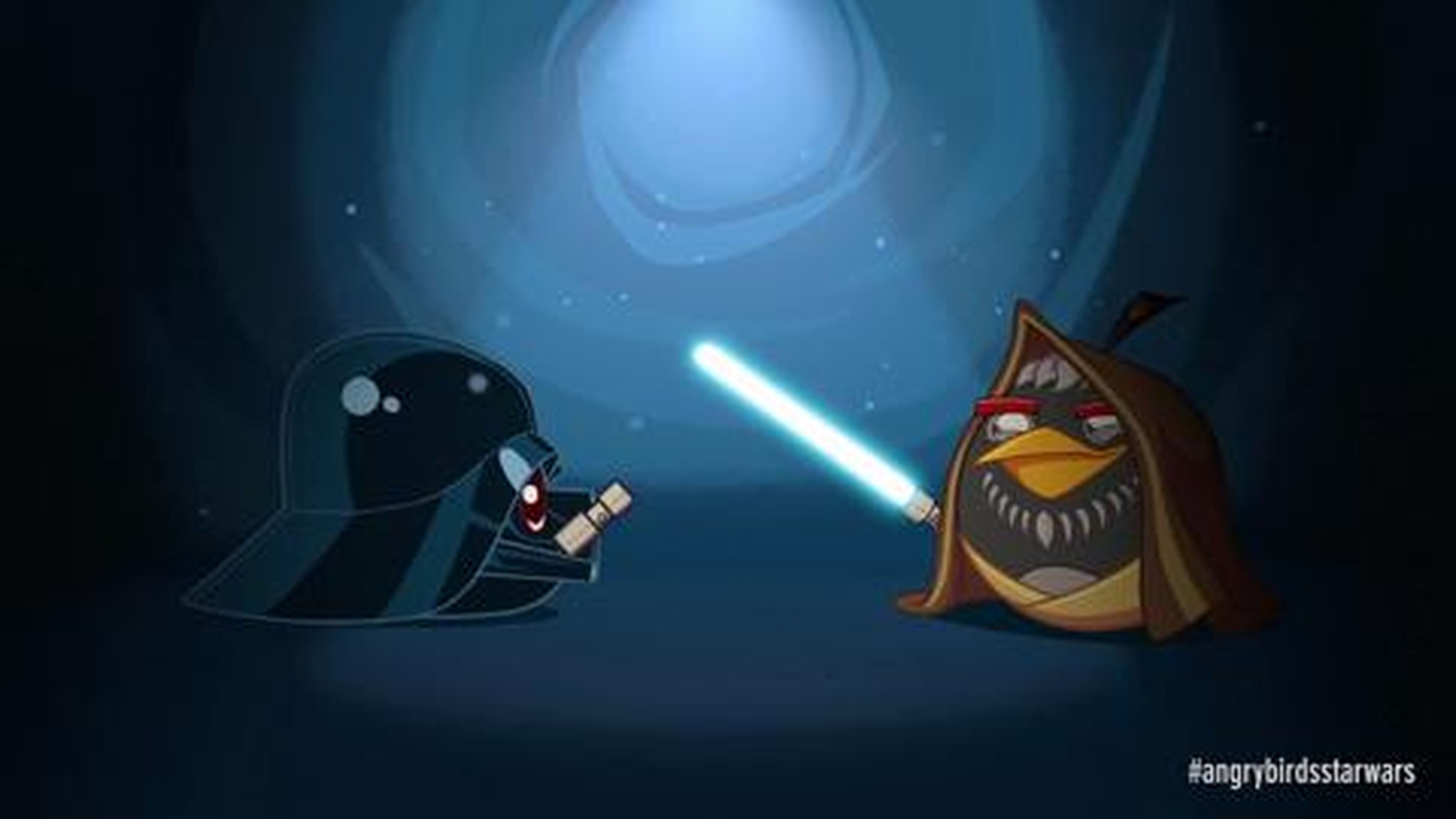 Obi-Wan Kenobi contra Darth Vader en Angry Birds Star Wars - HobbyConsolas.com