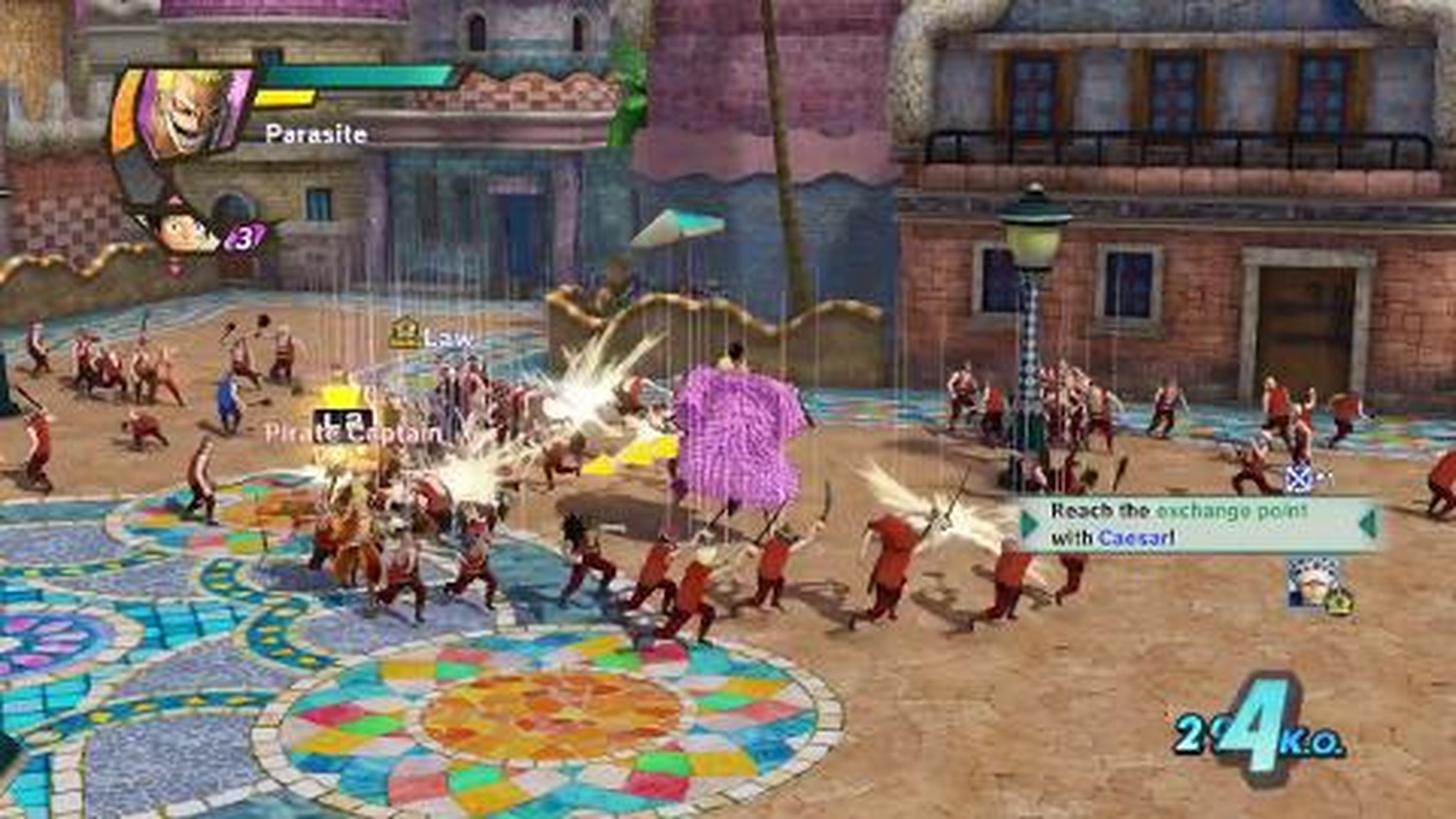 One Piece Pirate Warriors 3 - PS4-PS3-PS Vita-Steam - Dressrosa (Spanish Trailer)