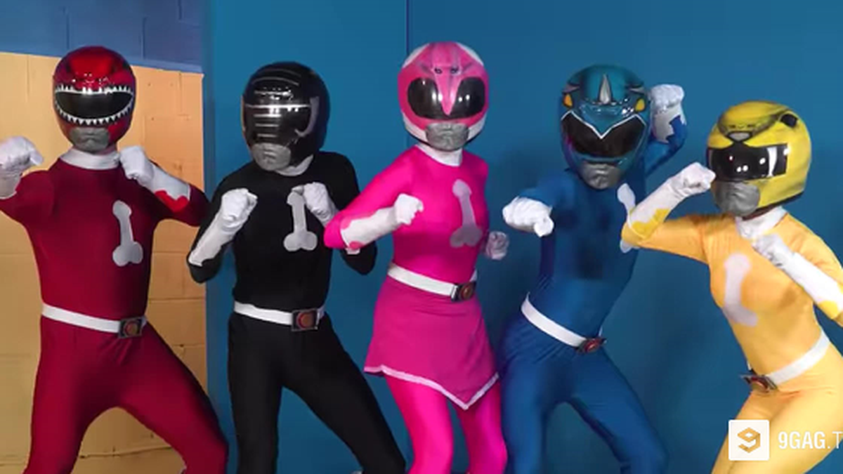 Power Rangers - Tráiler de la parodia porno de Wood Rocket