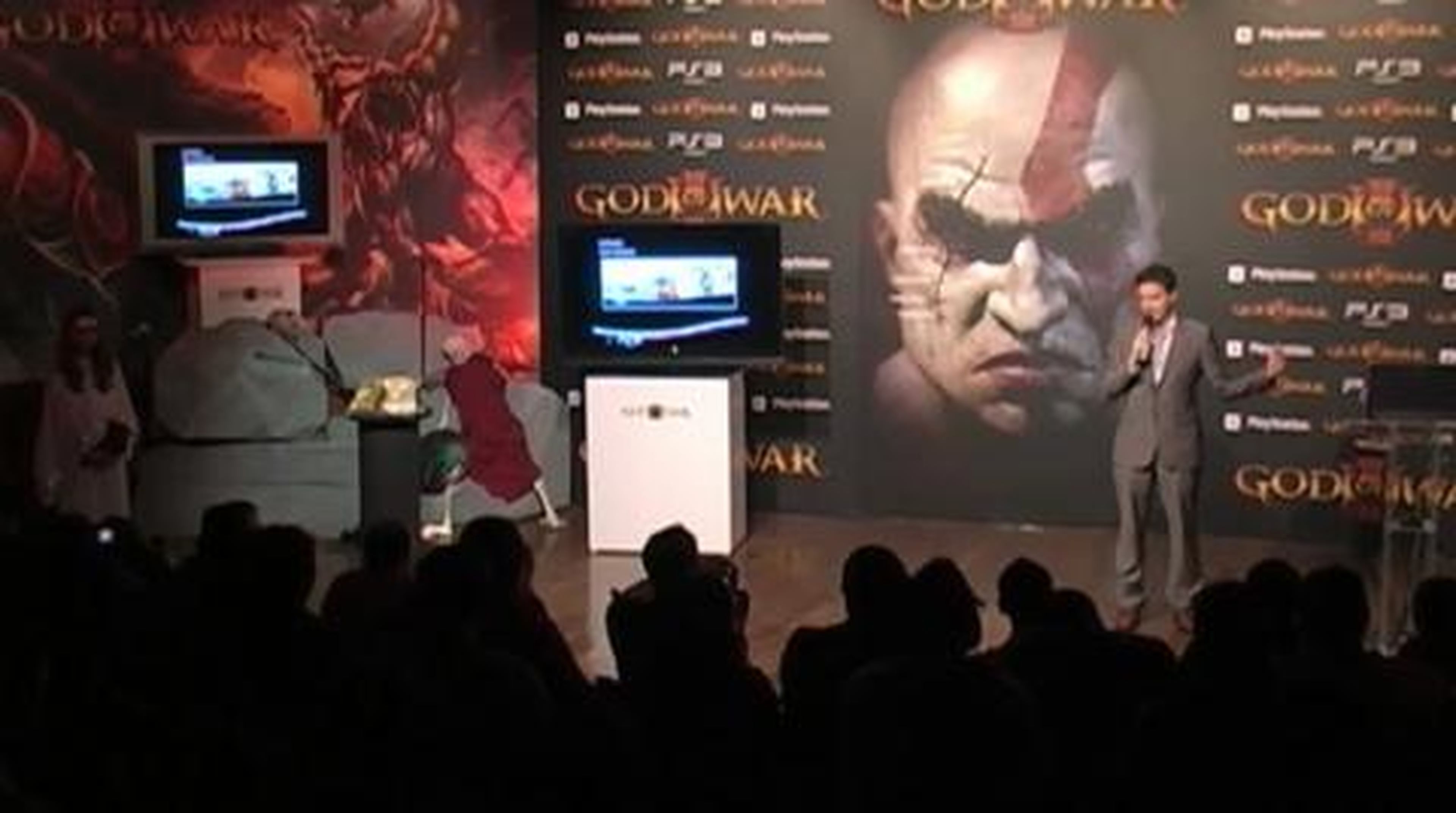 Presentacion de God of War III en Madrid