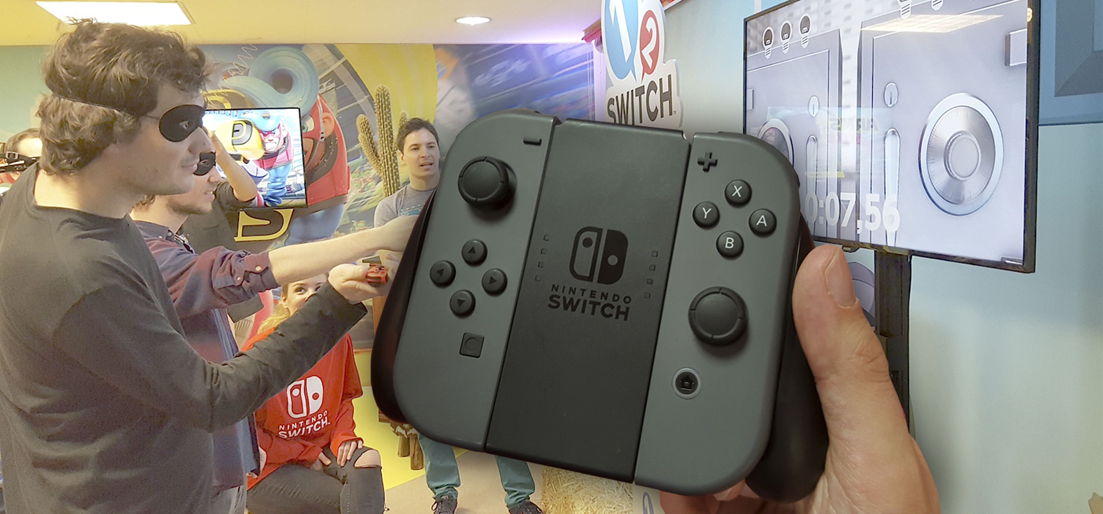 Probamos Nintendo Switch en el Showroom de Nintendo España