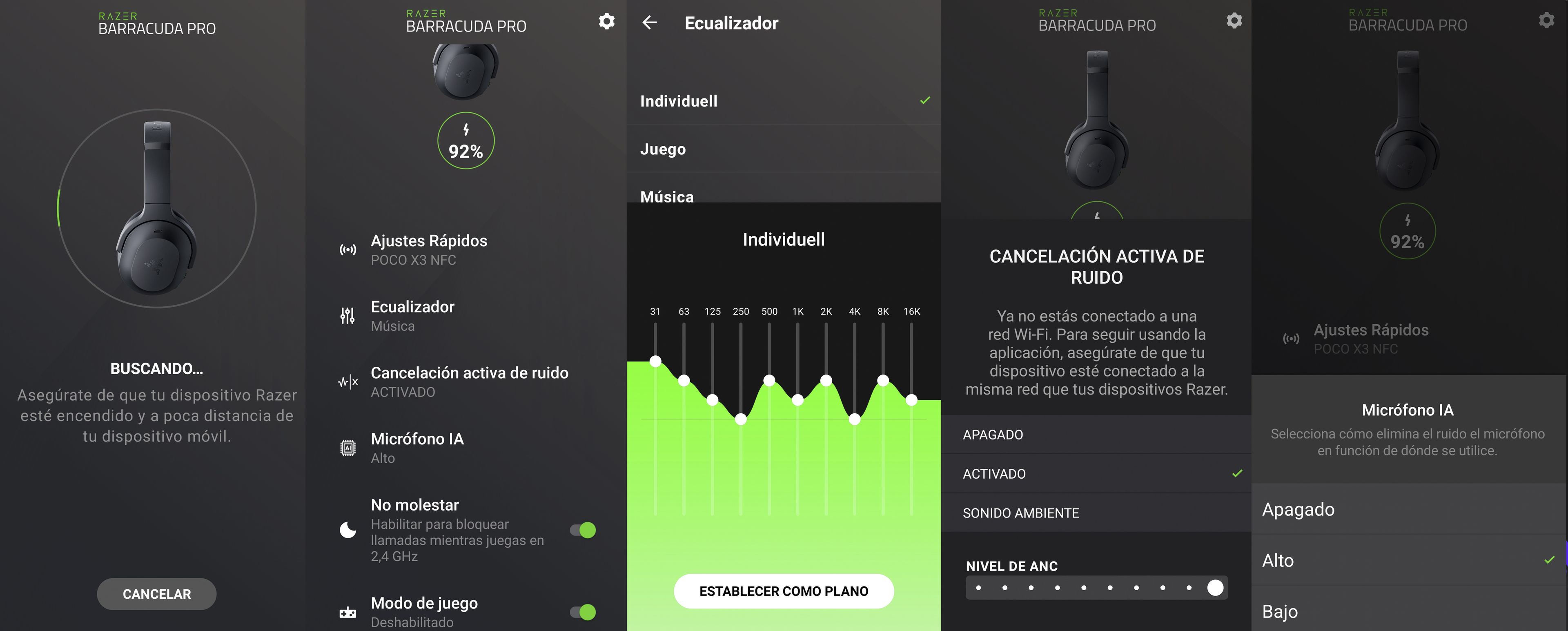Razer Barracuda Pro app Audio