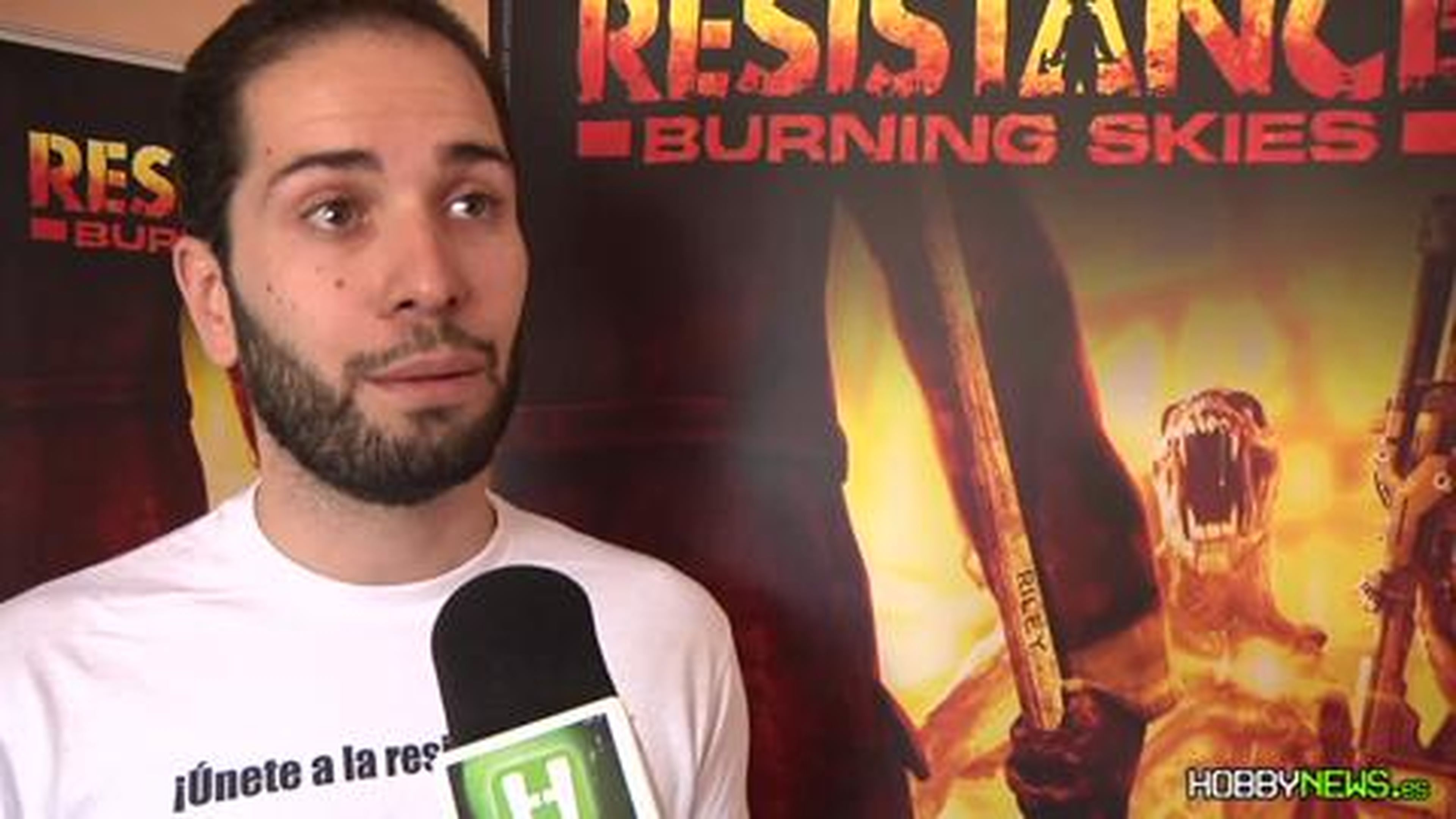 Resistance Burning Skies (HD) Entrevista en HobbyNews.es