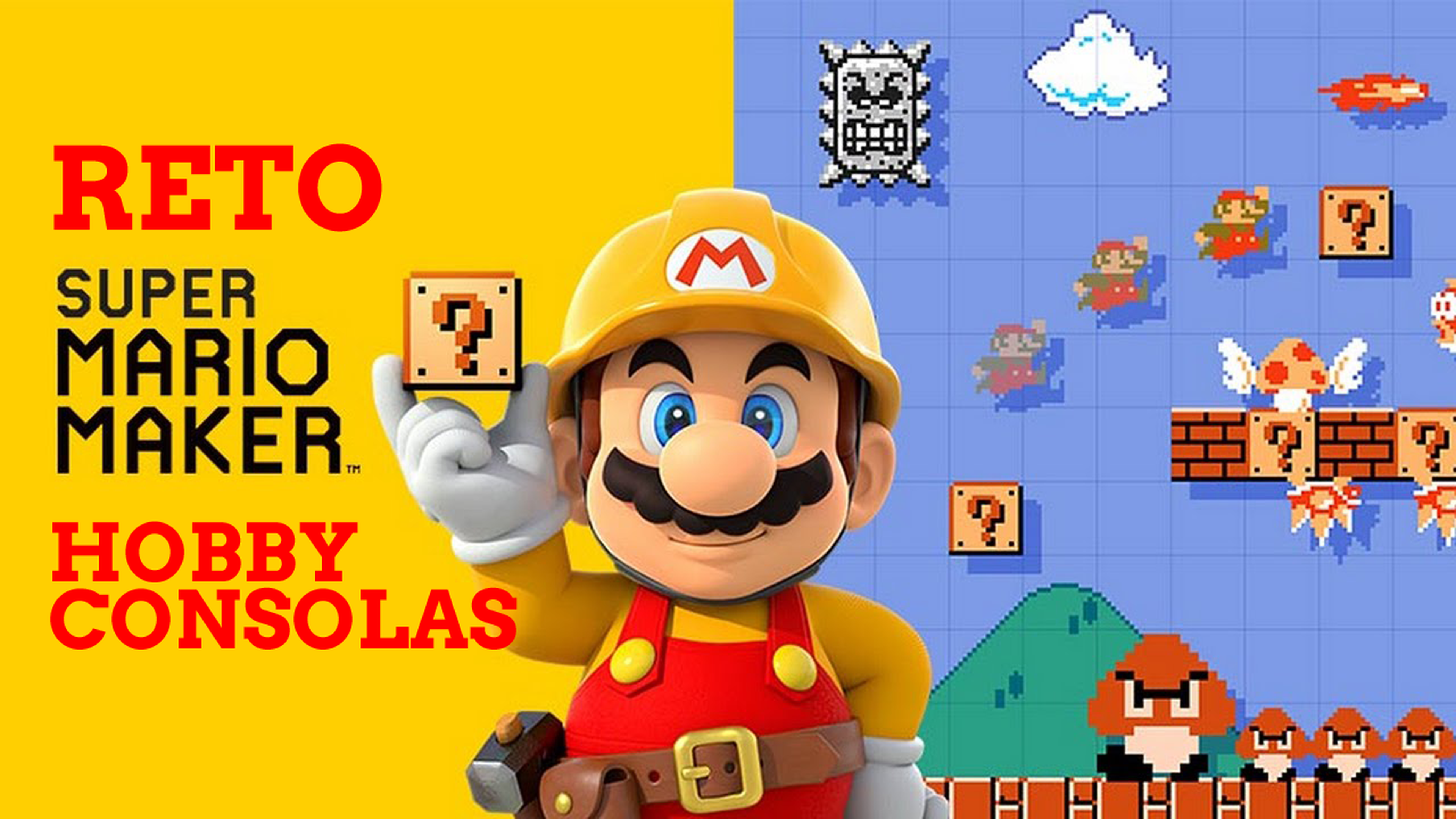 reto Mario Maker Nintendo