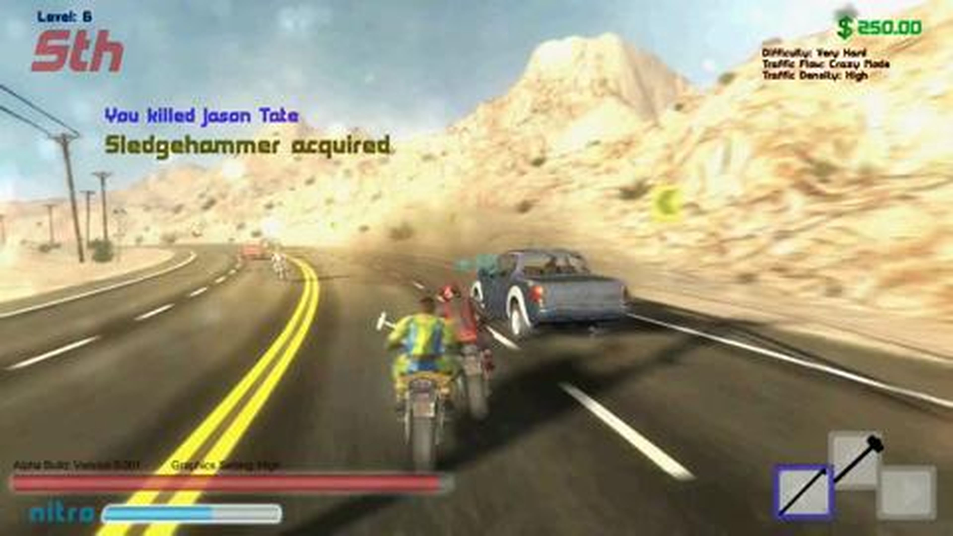 Road Redemption alpha - 45 seconds of gameplay