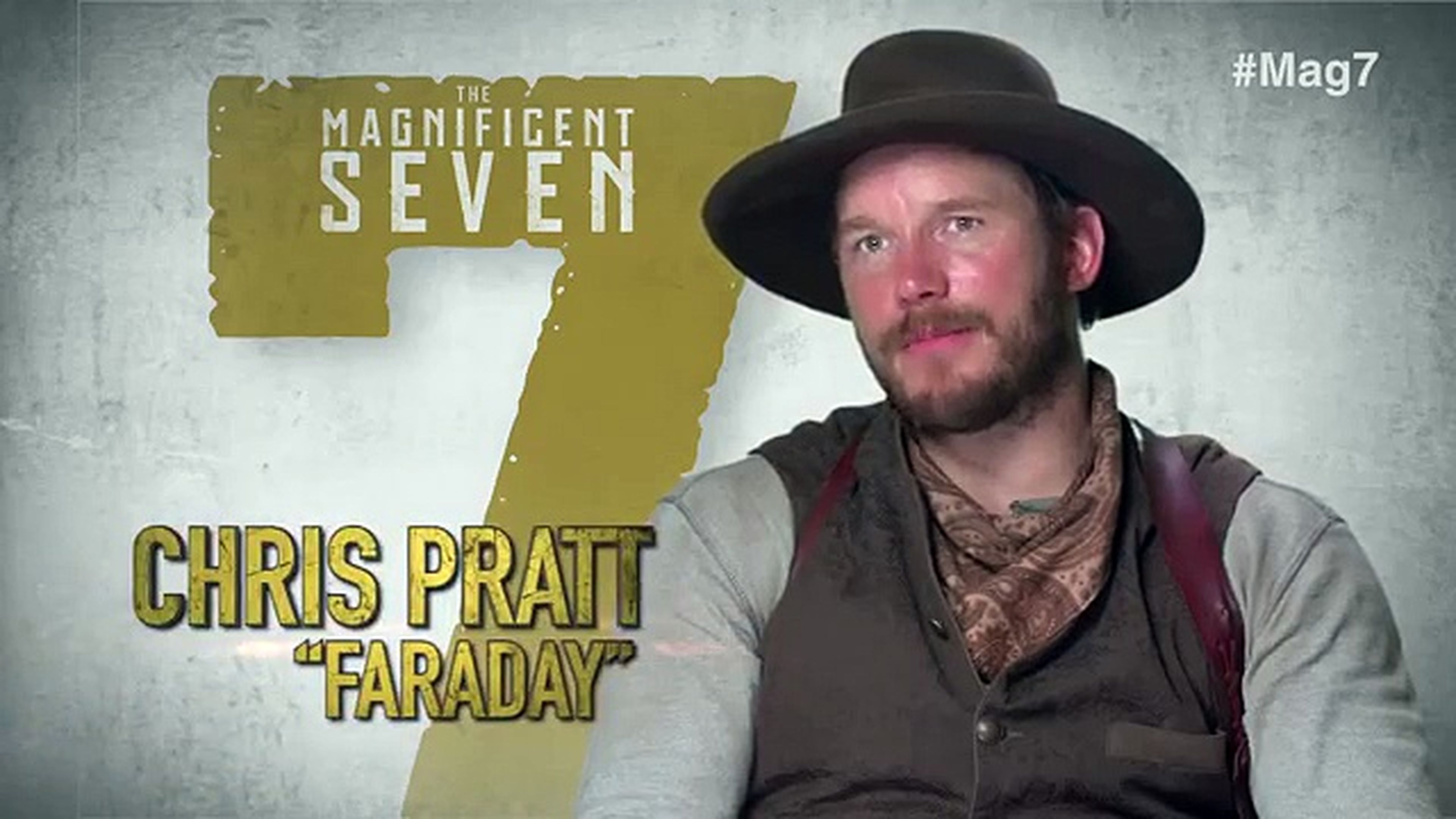 Los siete magníficos - El jugador: Chris Pratt