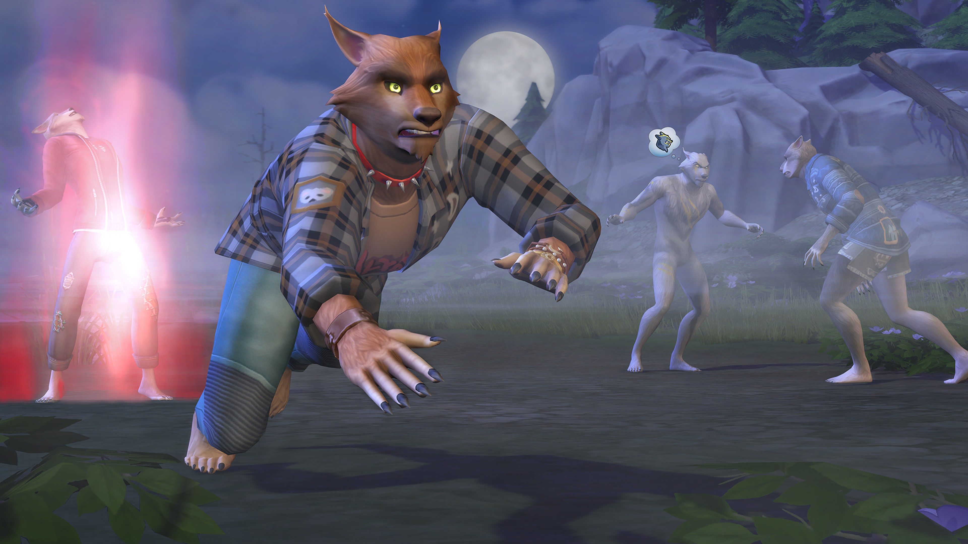 Los Sims 4 Hombres Lobo