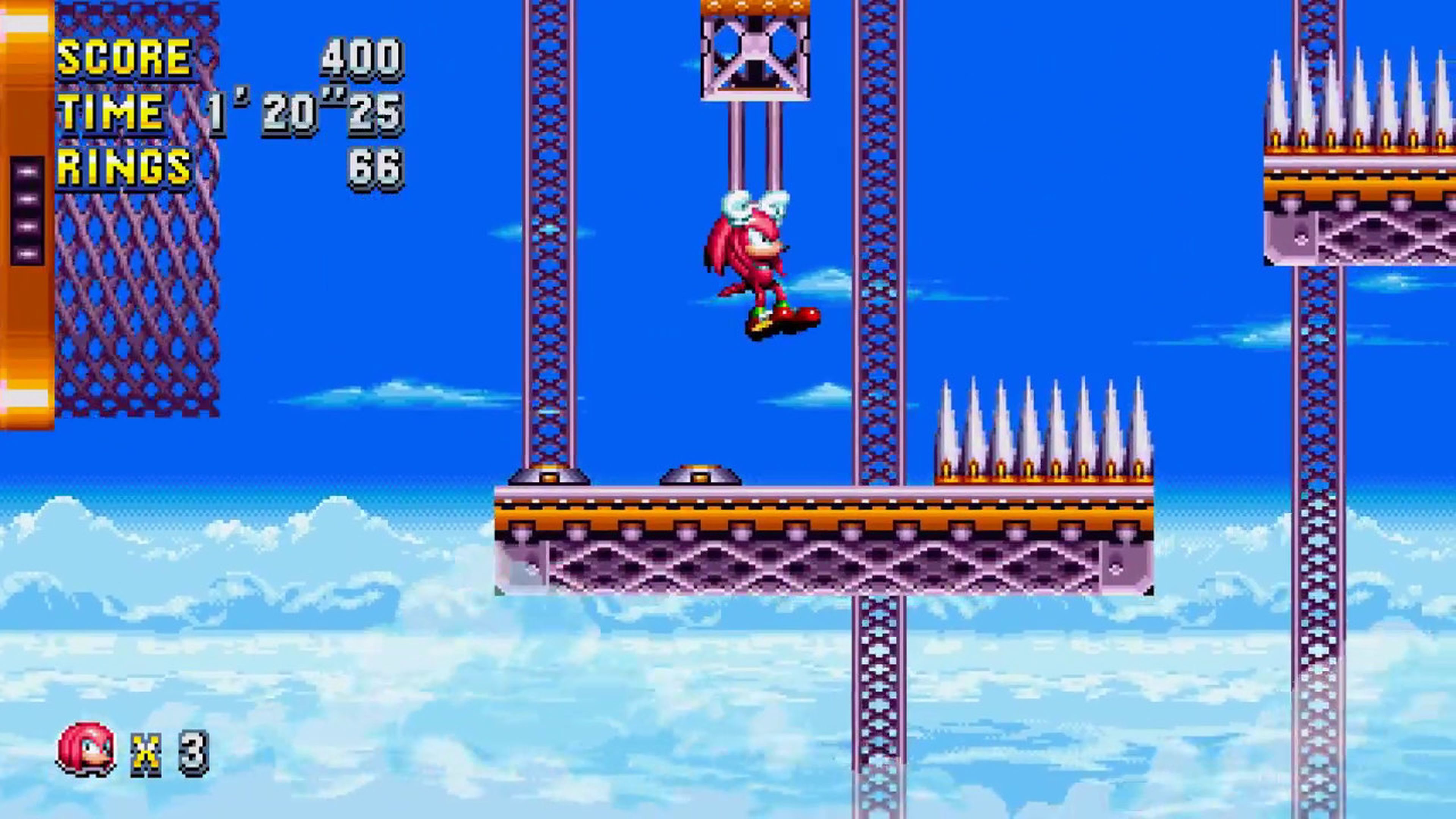 Sonic Mania - Gameplay del nivel Flying Battery Zone Act 1