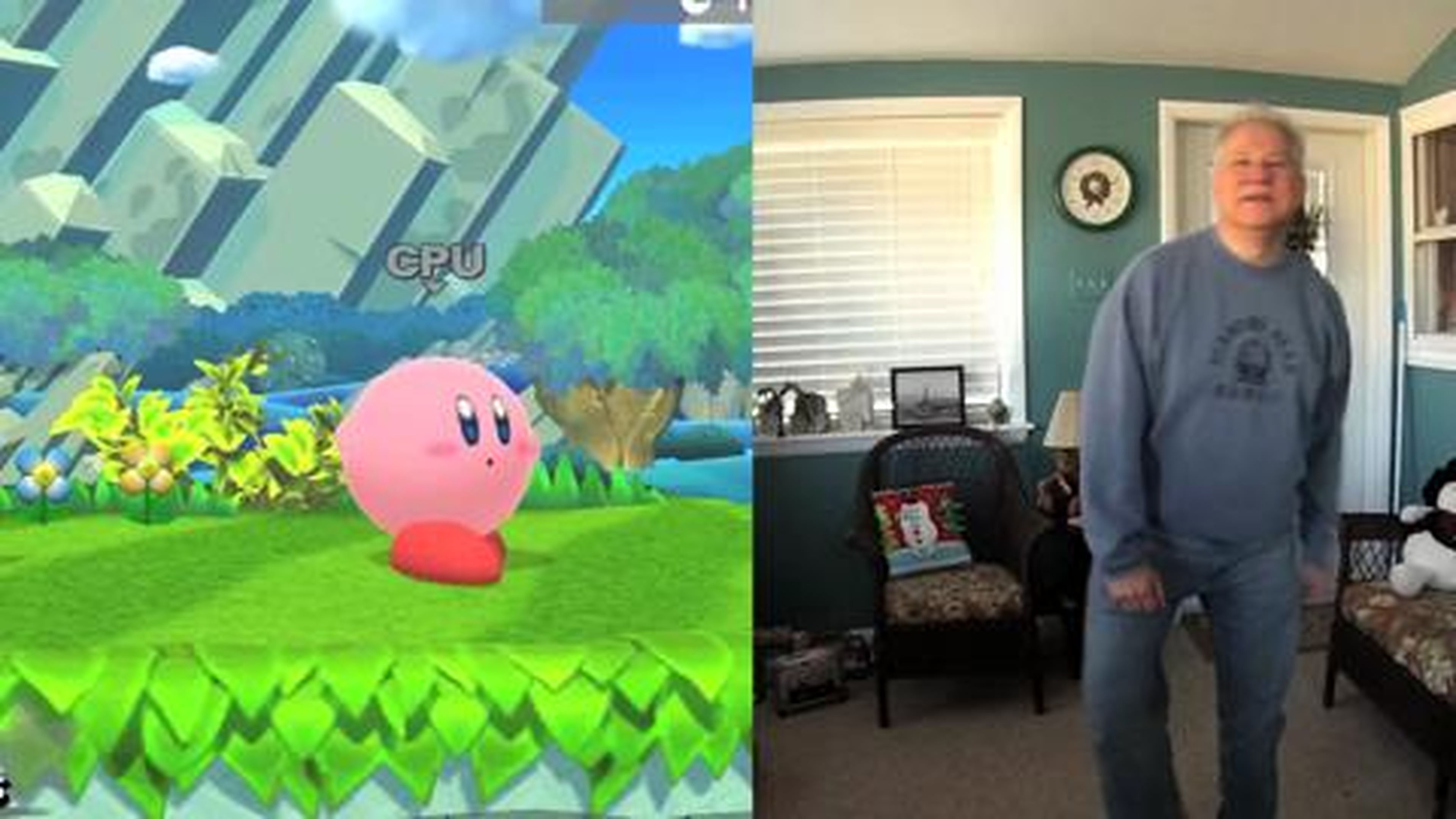 Super Smash Bros. Wii U_ All Taunt Animations reenacted by my Dad