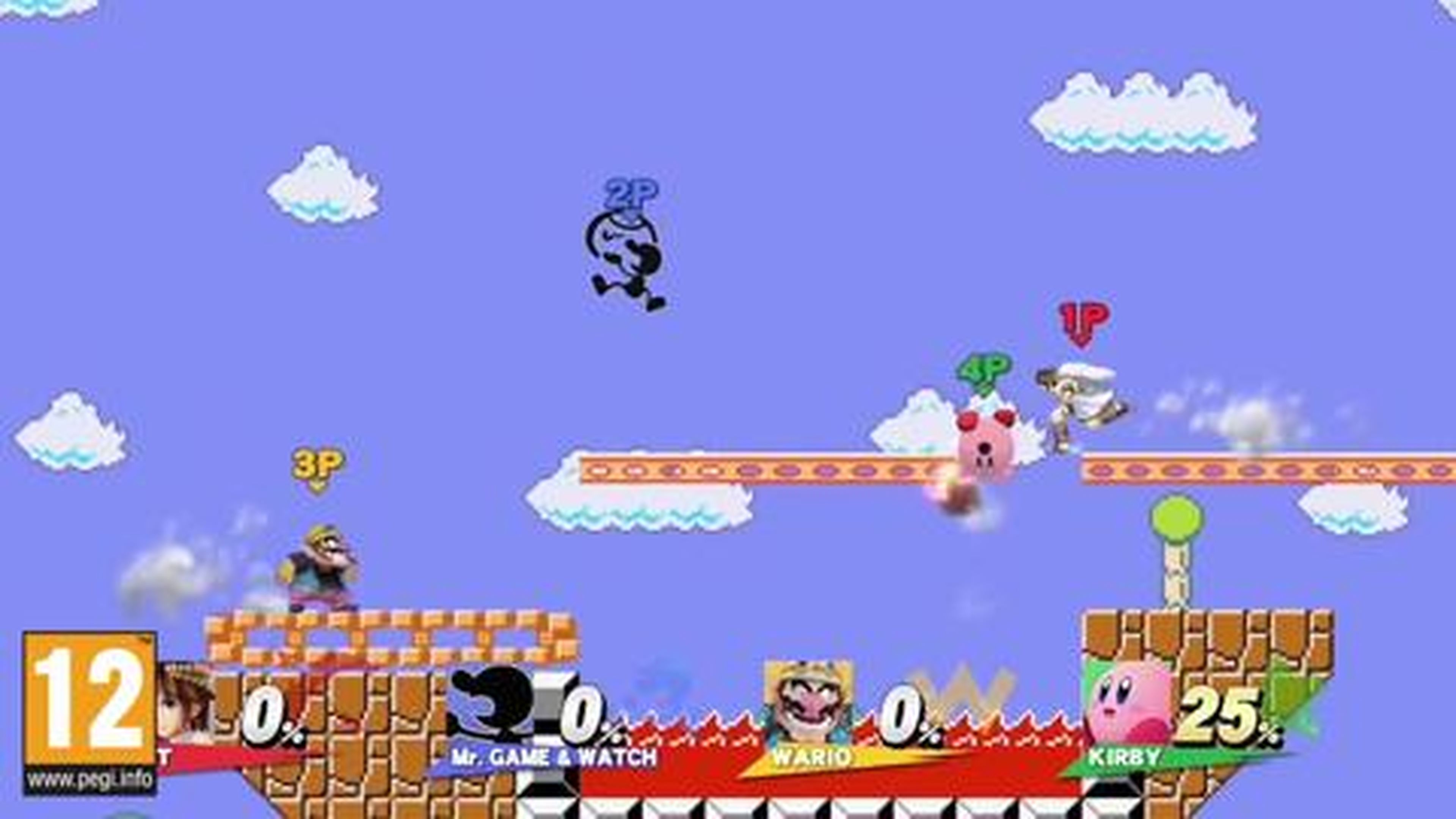 Super Smash Bros. for Wii U & Nintendo 3DS - Escenario Super Mario Maker