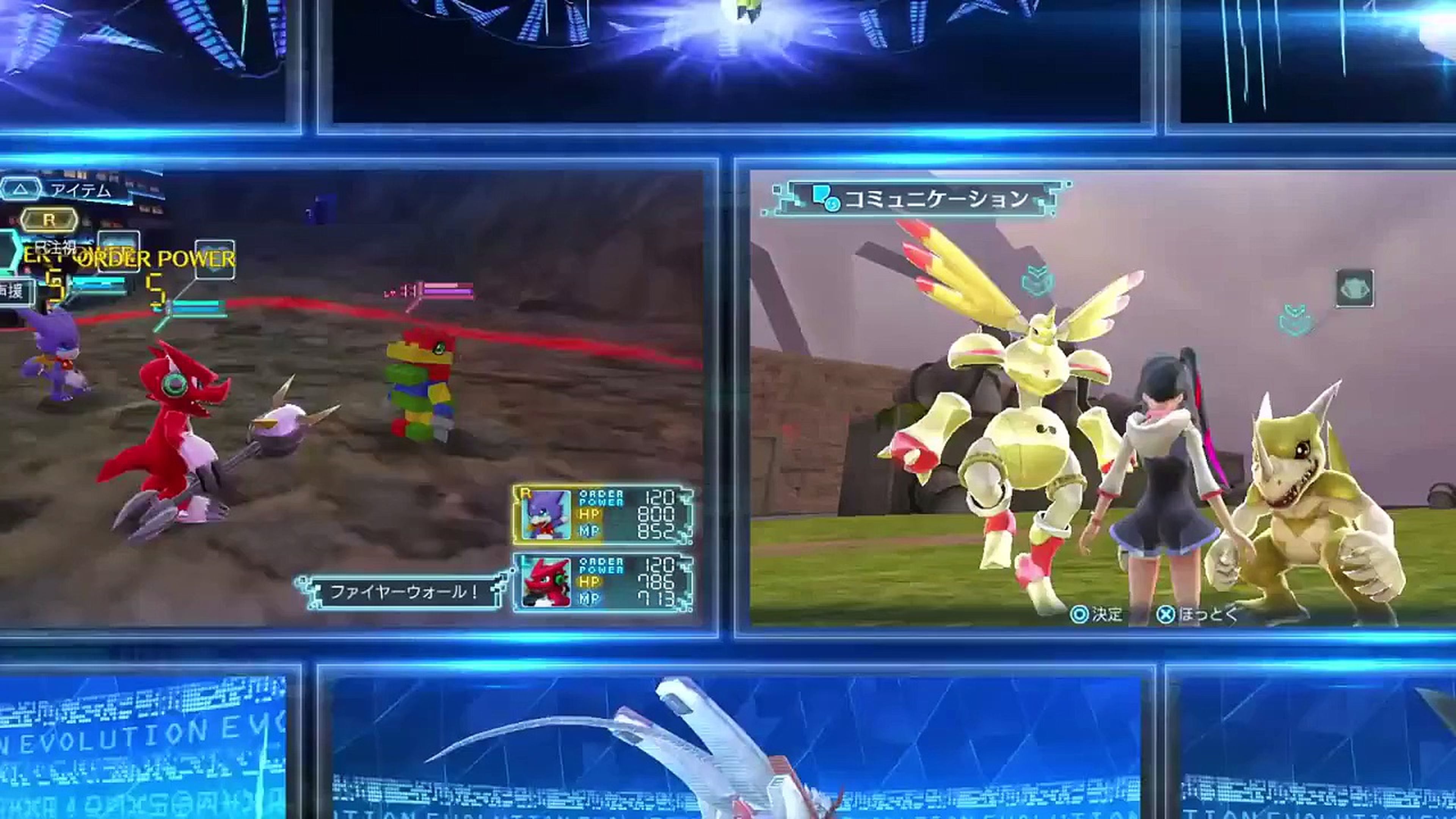 Tercer tráiler de Digimon World Next Order para PS Vita