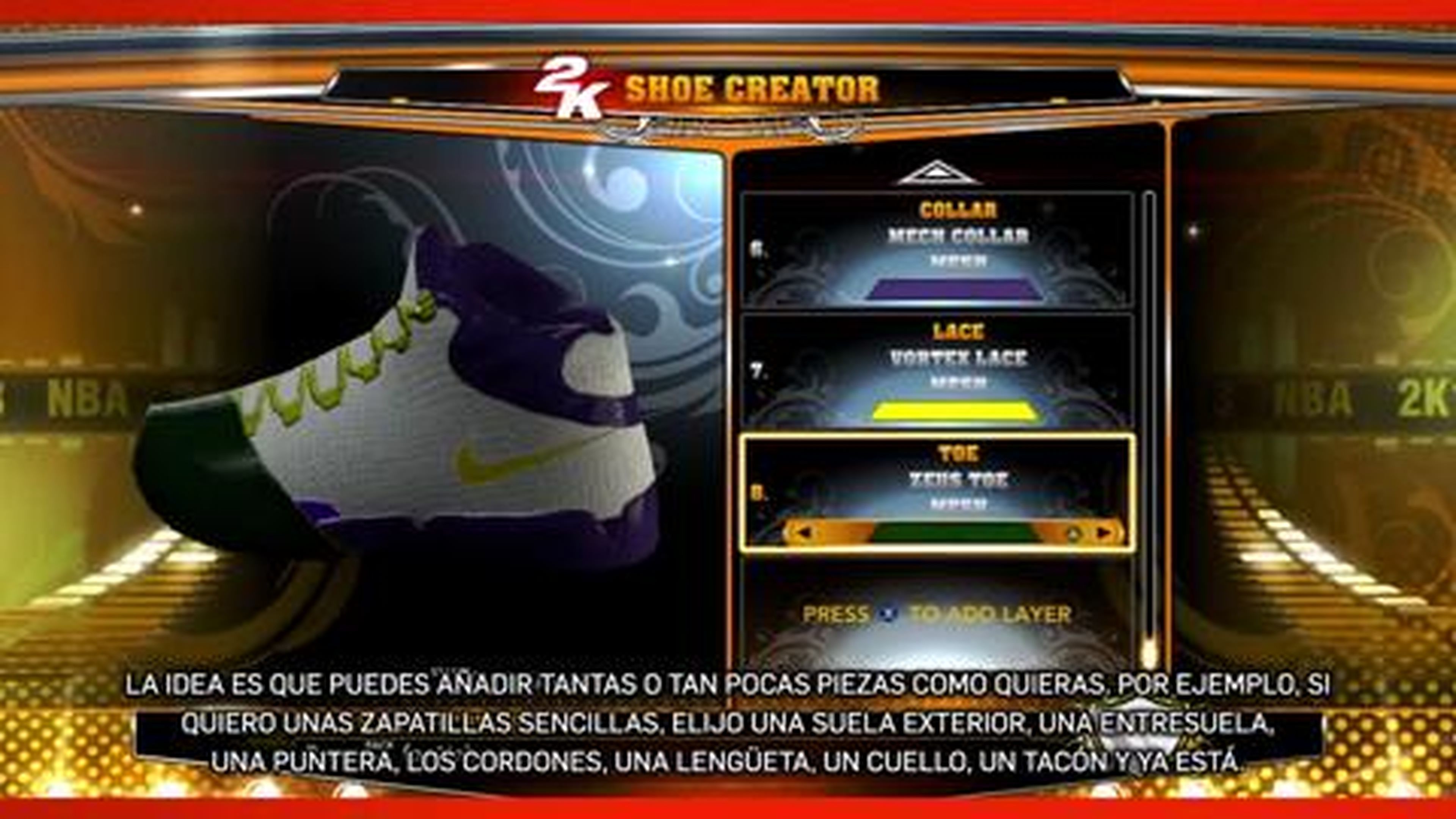 Tráiler del calzado de NBA 2K13 en HobbyConsolas.com