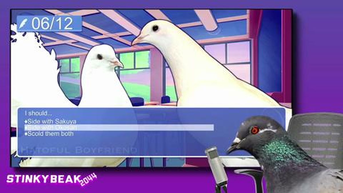 Hatoful Boyfriend, el simulador... De ligar con palomas