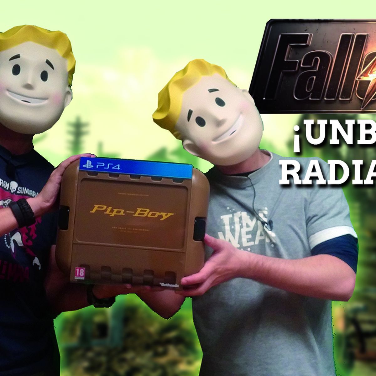 FALLOUT 4 PIPBOY EDITION UNBOXING & COLLECTION 