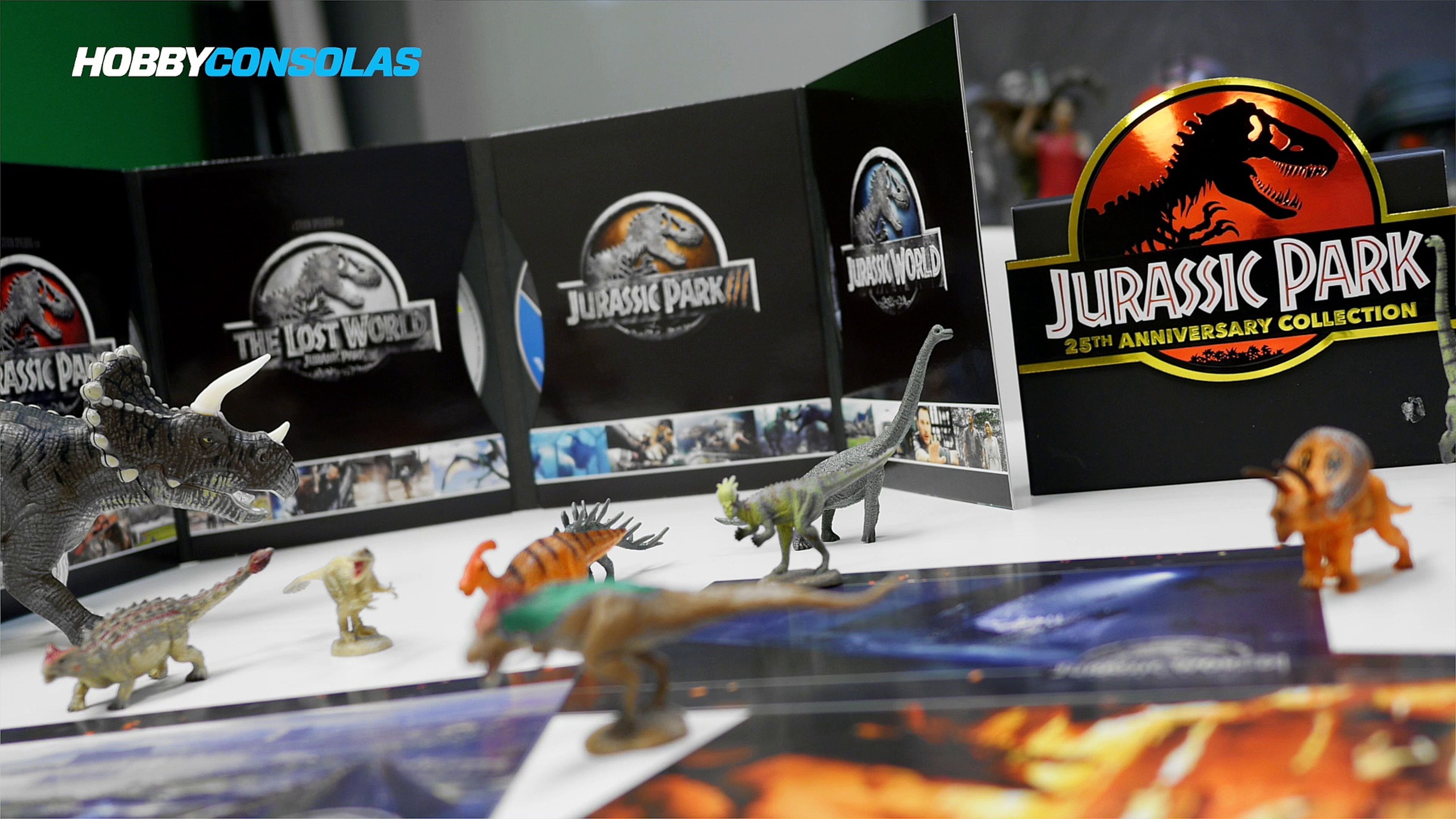 Unboxing Jurassic Park 25th Anniversary Collection y UHD4K
