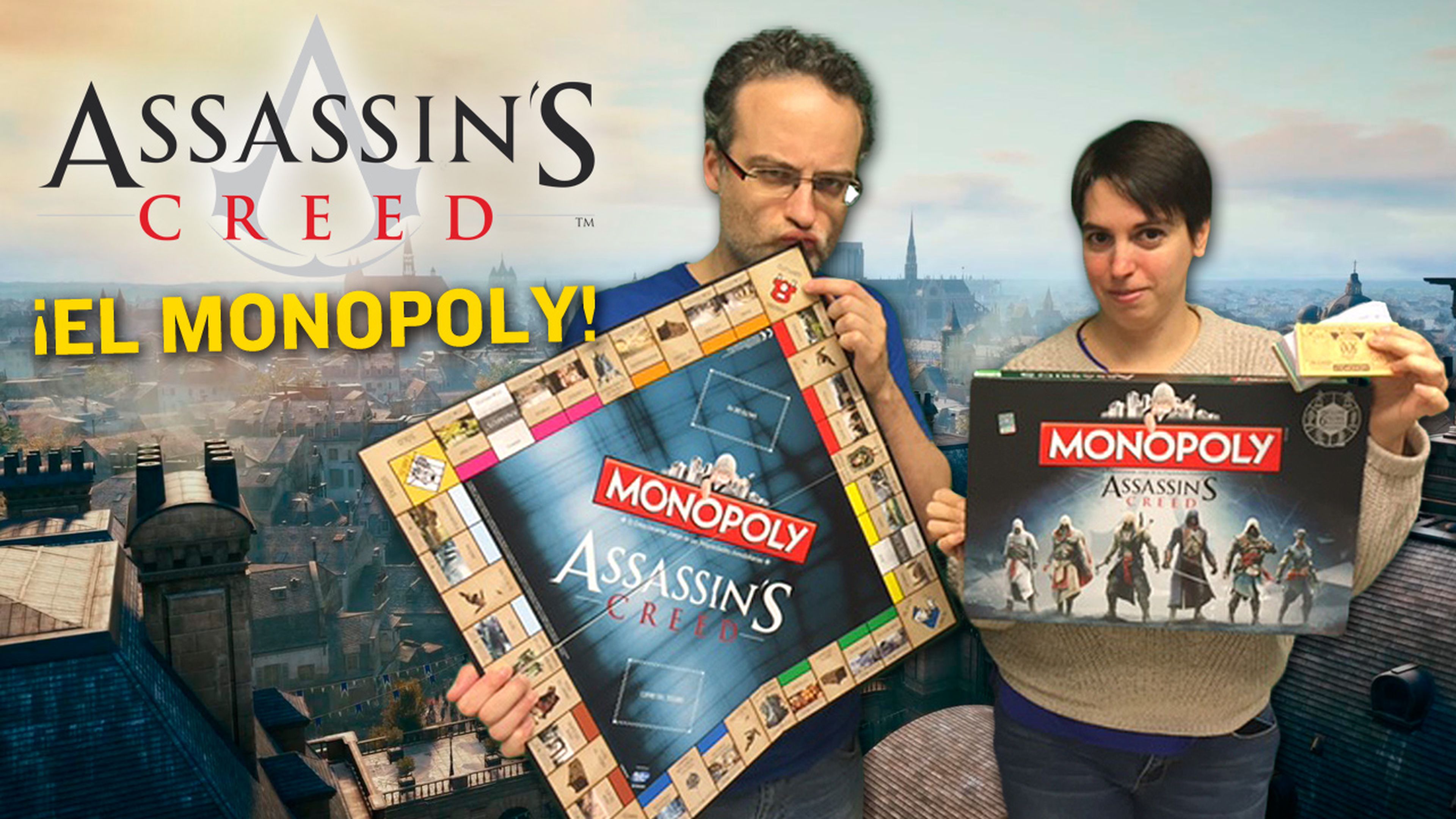Unboxing Monopoly Assassin's Creed