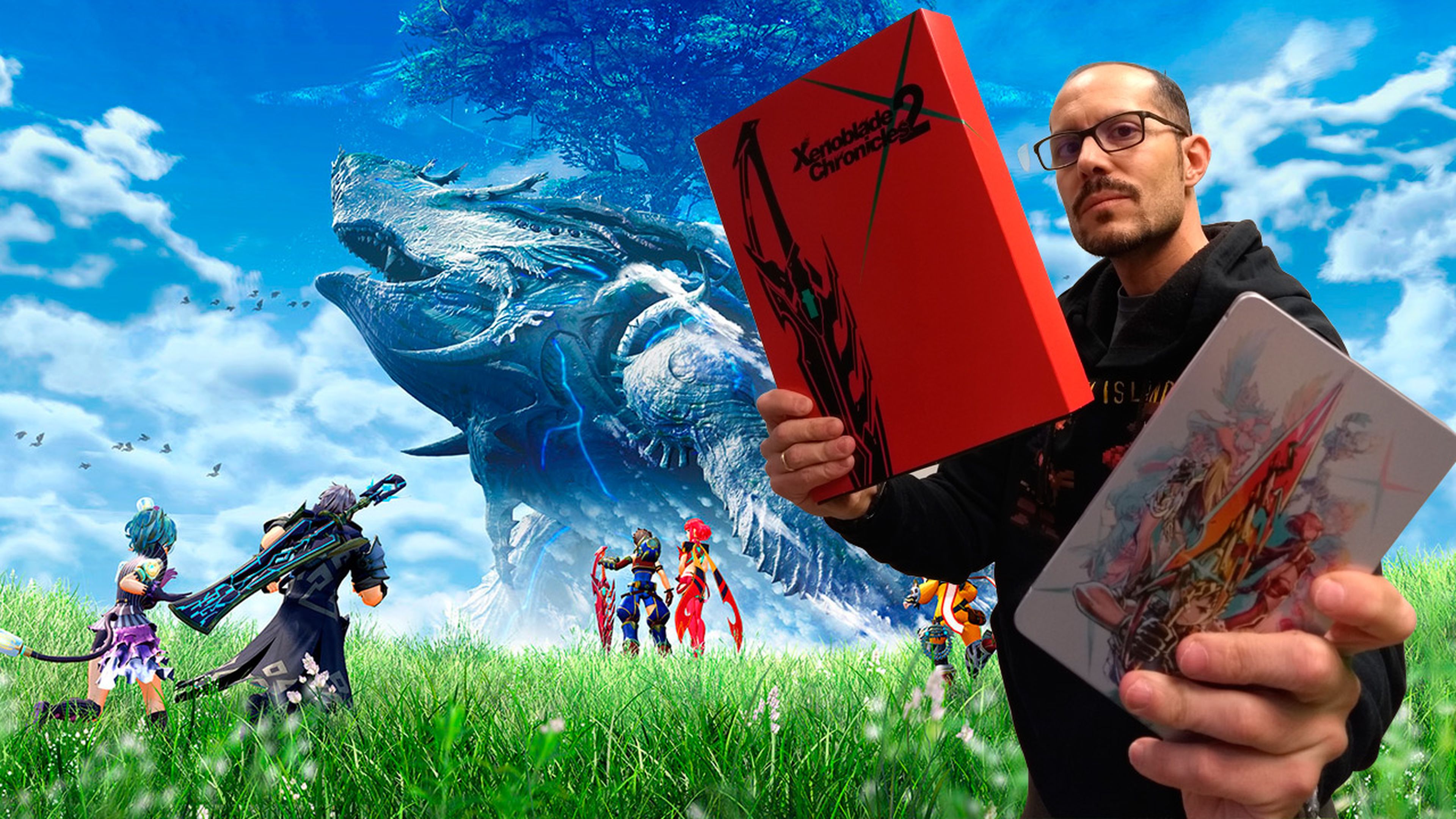 Unboxing Xenoblade Chronicles 2 Coleccionista