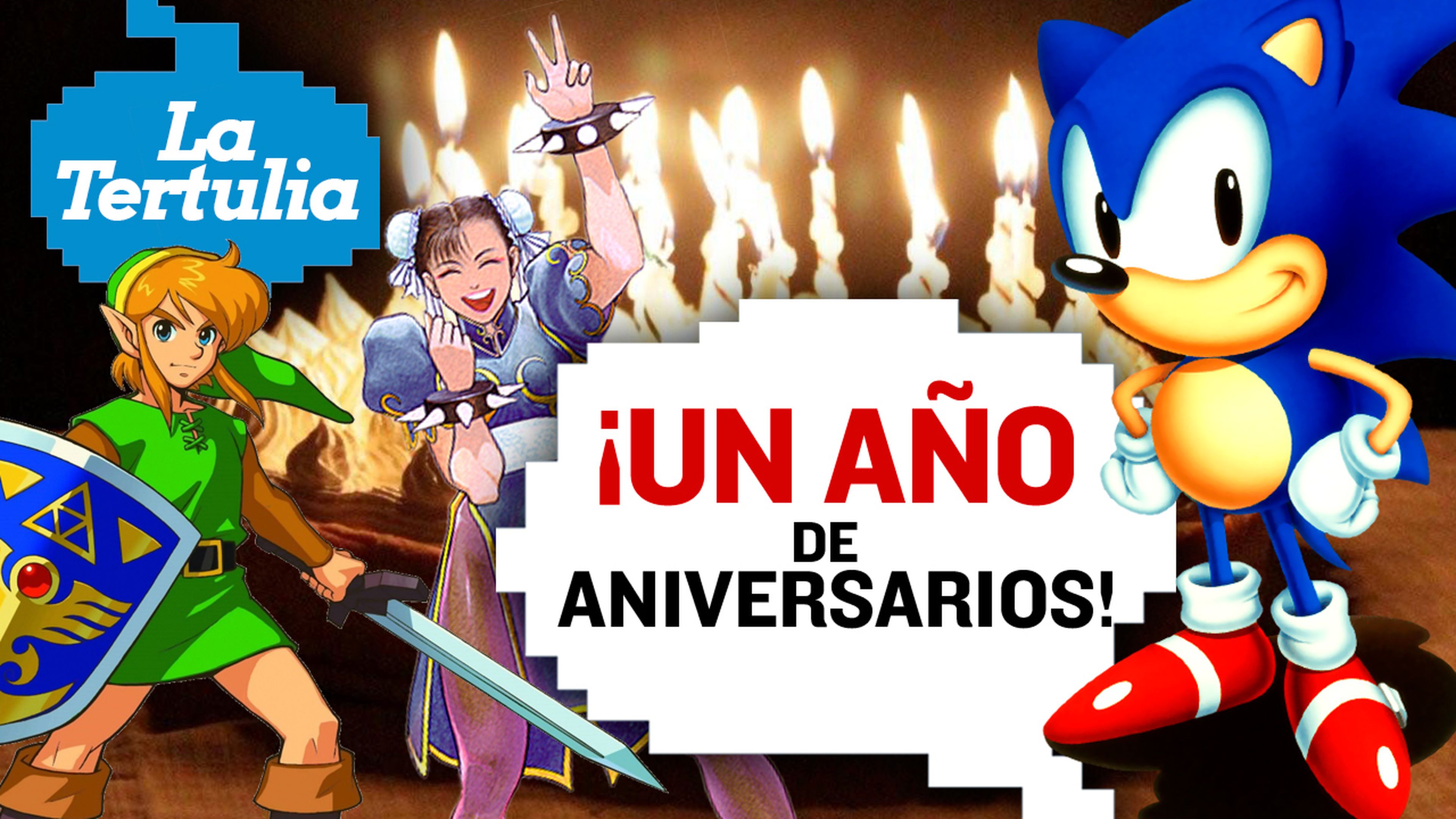 Zelda, Sonic, Street Fighter... ¡Aniversarios!