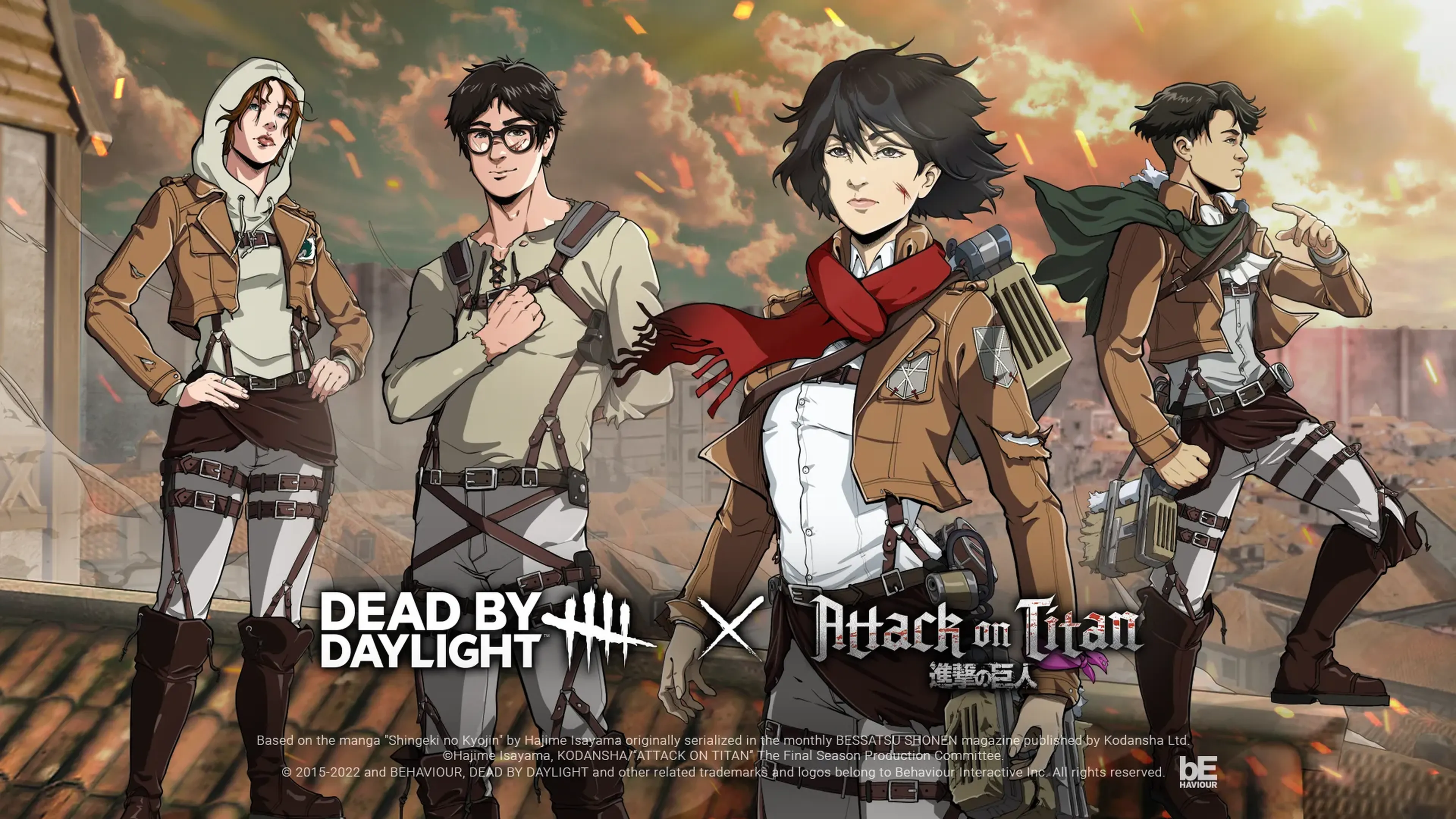 Dead by Daylight attack on titan