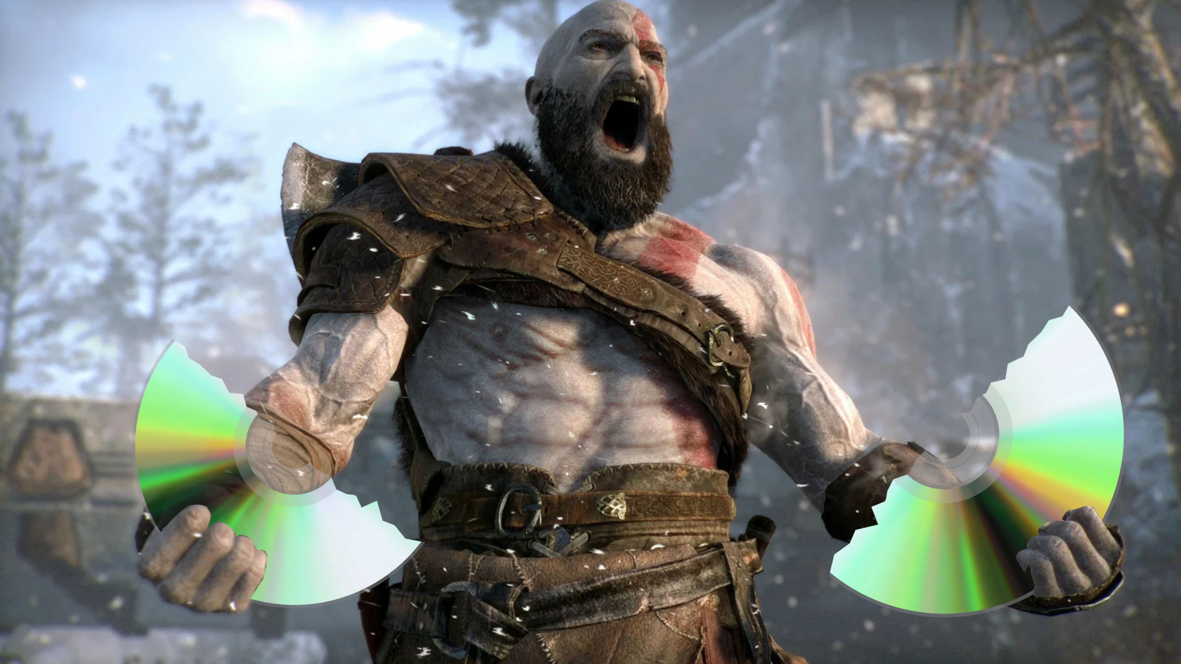 God of War Kratos CD