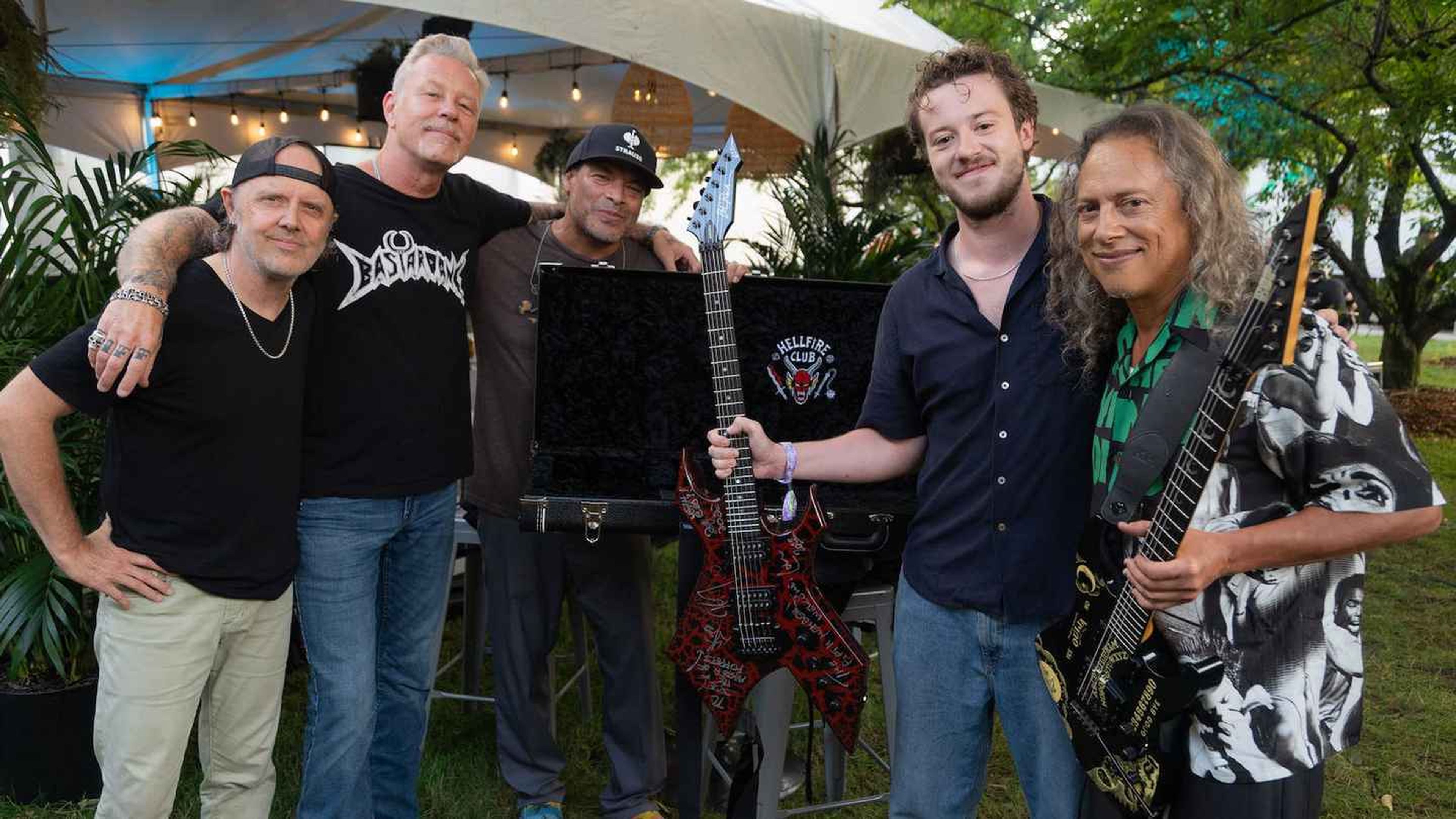 Metallica junto a Joseph Quinn