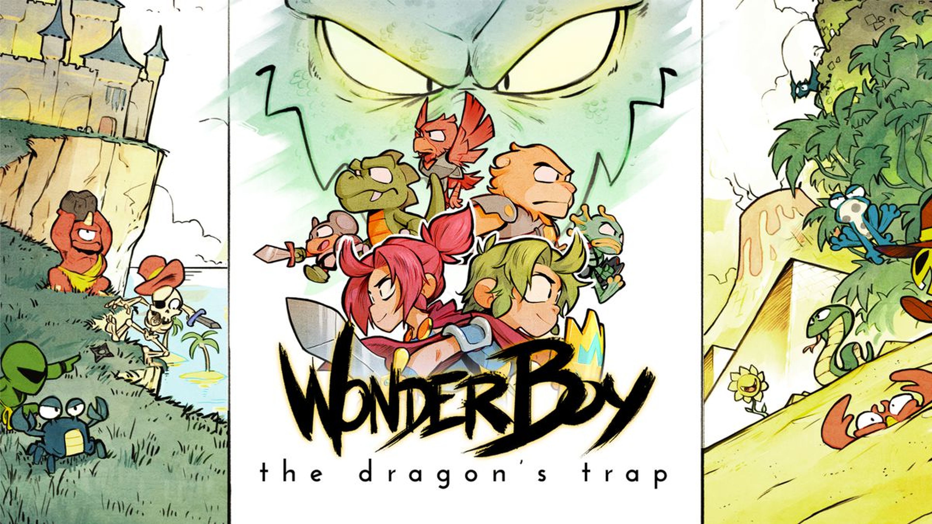 Wonder Boy the dragon's trap