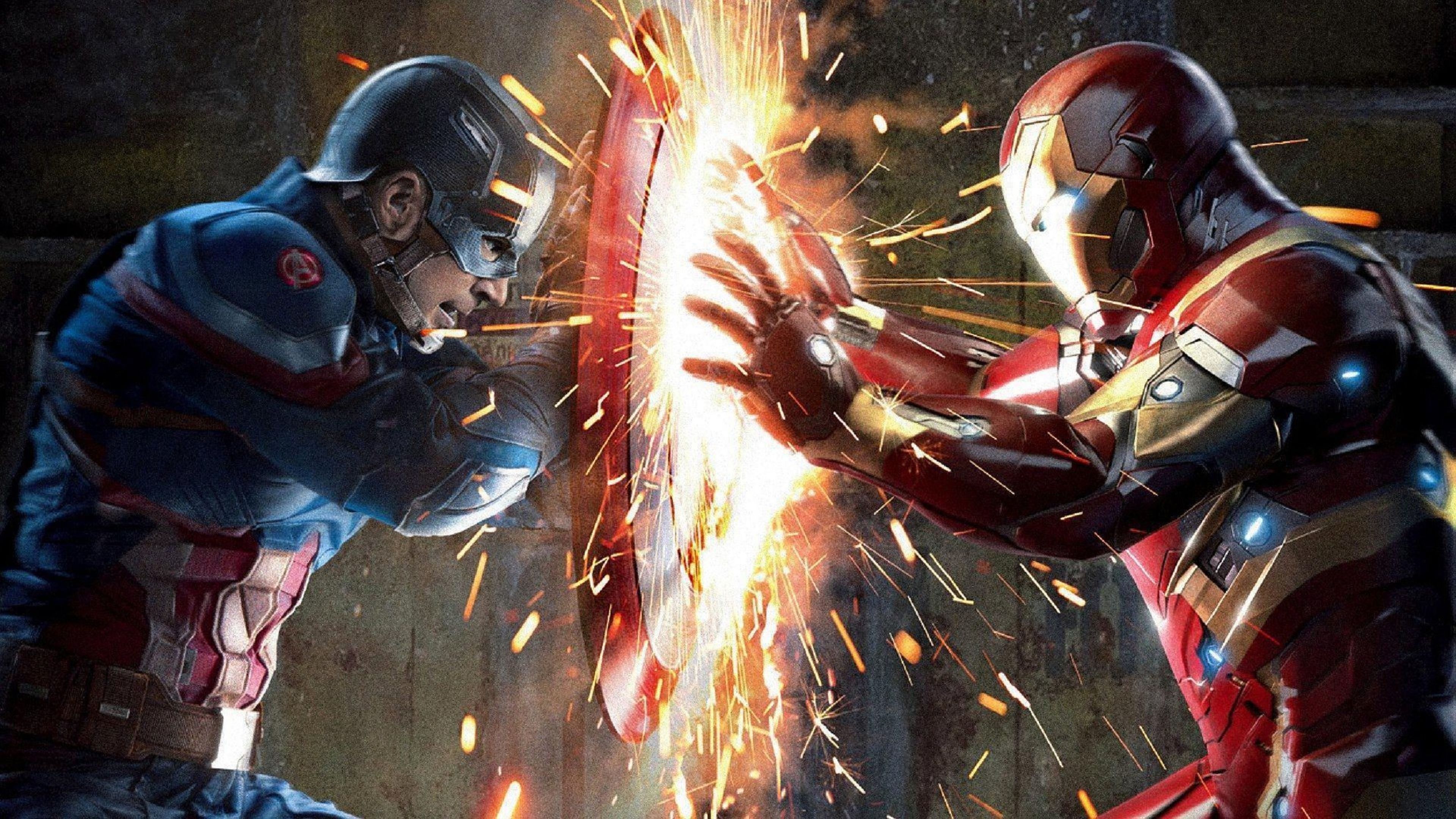Capitán América vs Iron Man