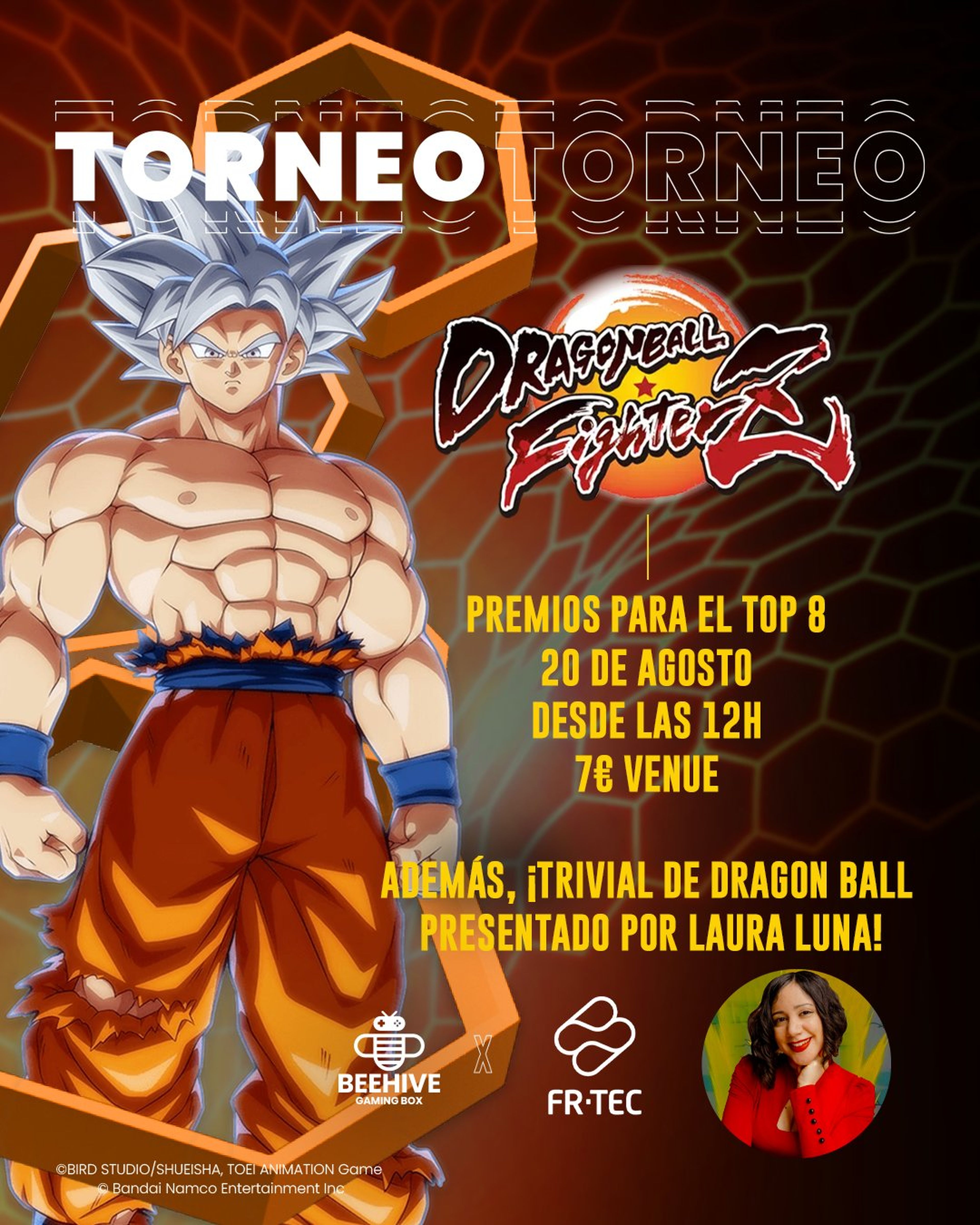 Dragon Ball FighterZ - Inscríbete en el torneo que está preparando Beehive Gaming Box en España con trivial y premios de la serie de Akira Toriyama