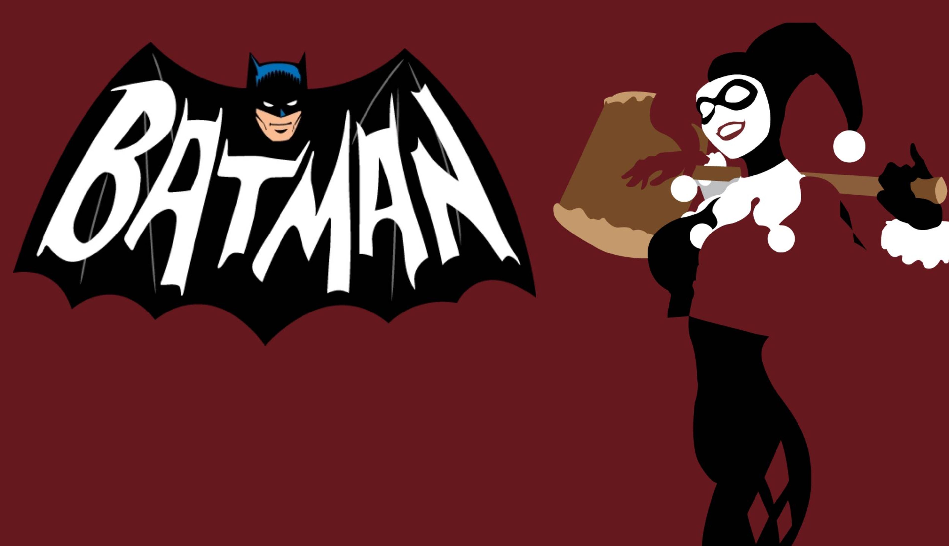Harley Quinn con el Batman de Adam West