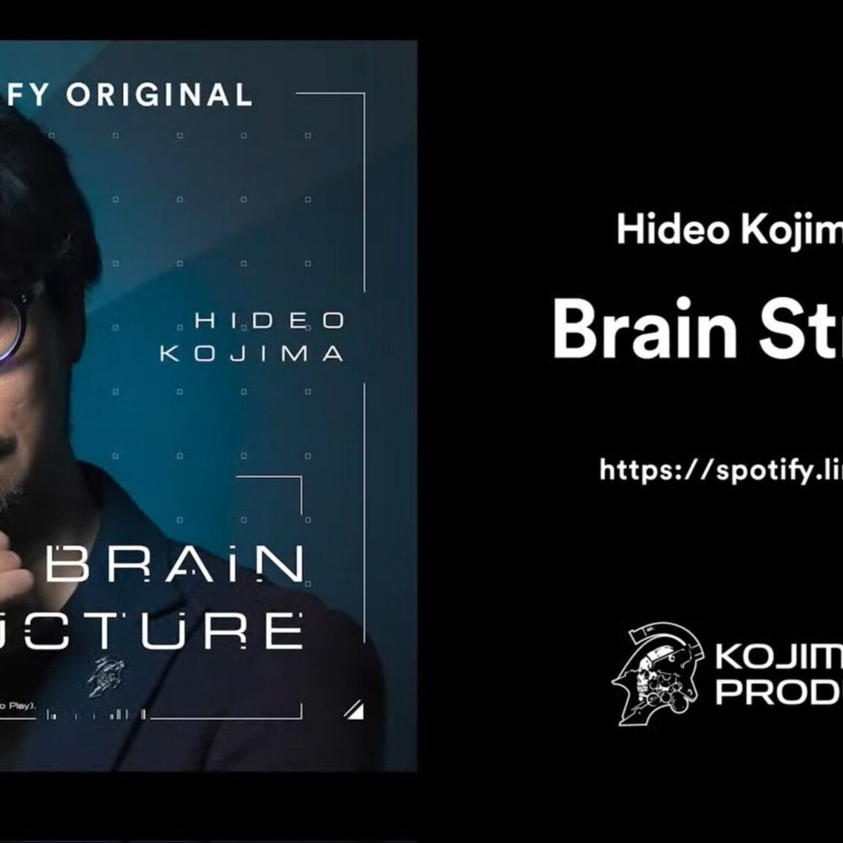 Hideo Kojima Presents Brain Structure: Spotify Podcast Premiere Date