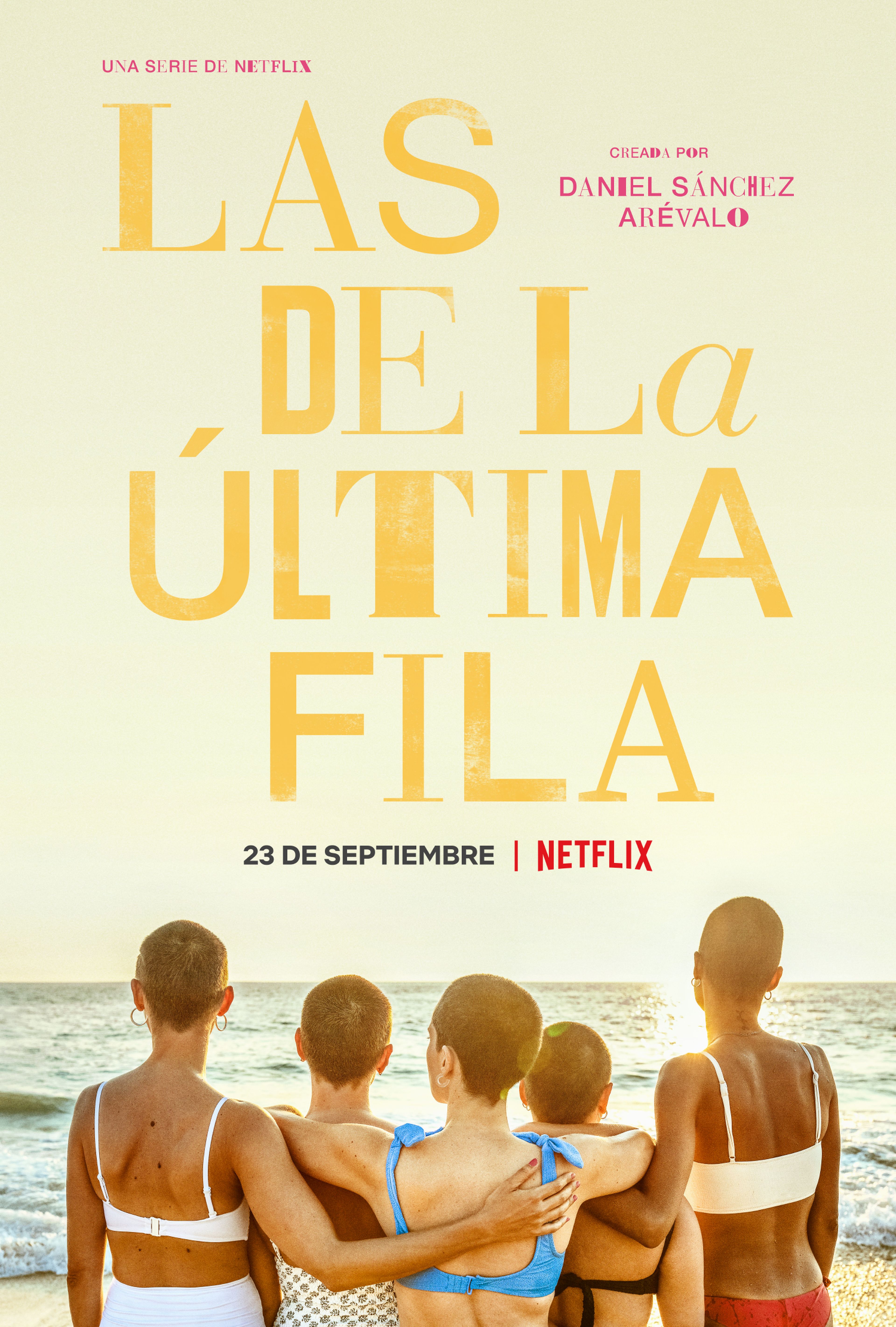 Póster y primeras imágenes de Las de la última fila, la nueva serie española de Netflix