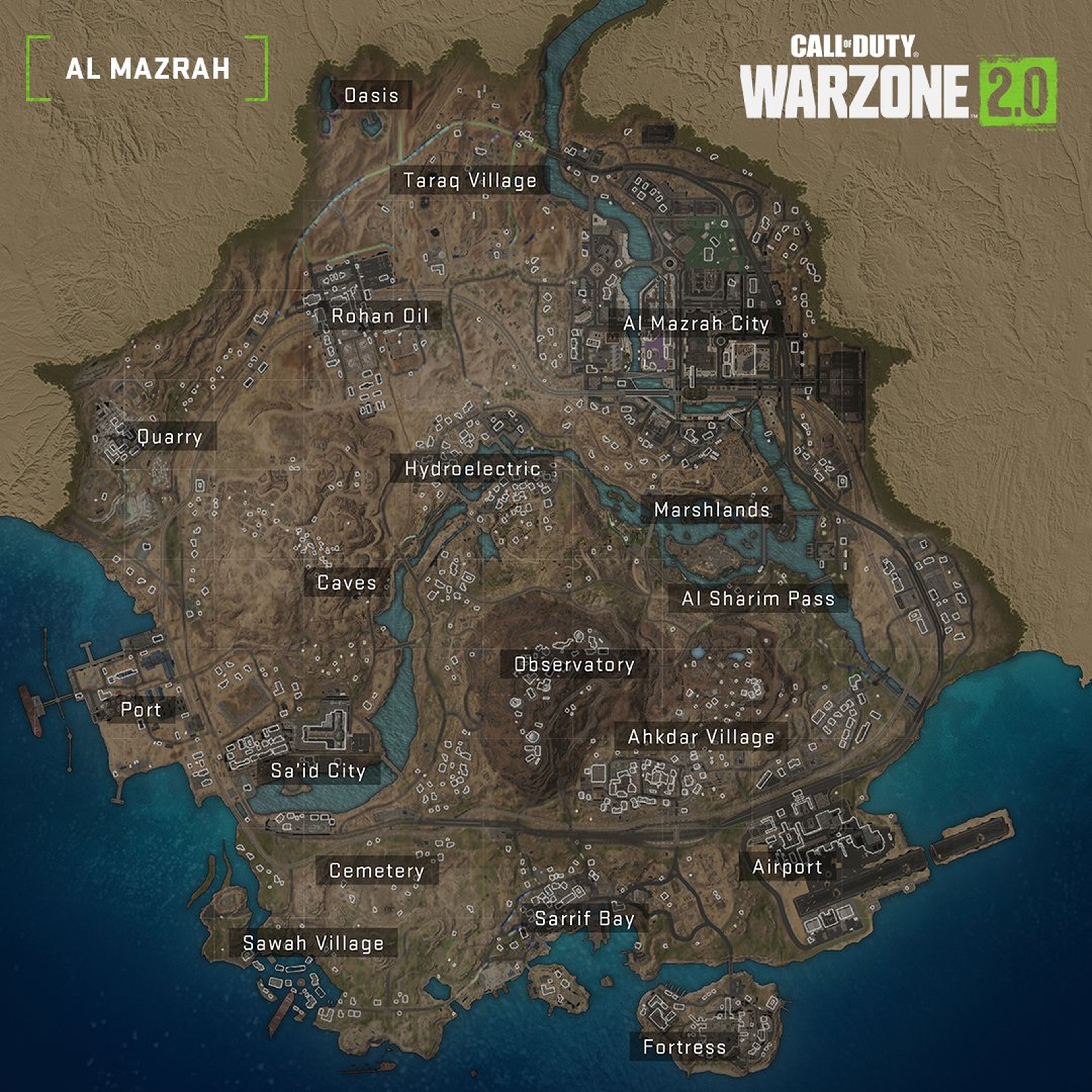 Call of Duty Warzone 2 mapa