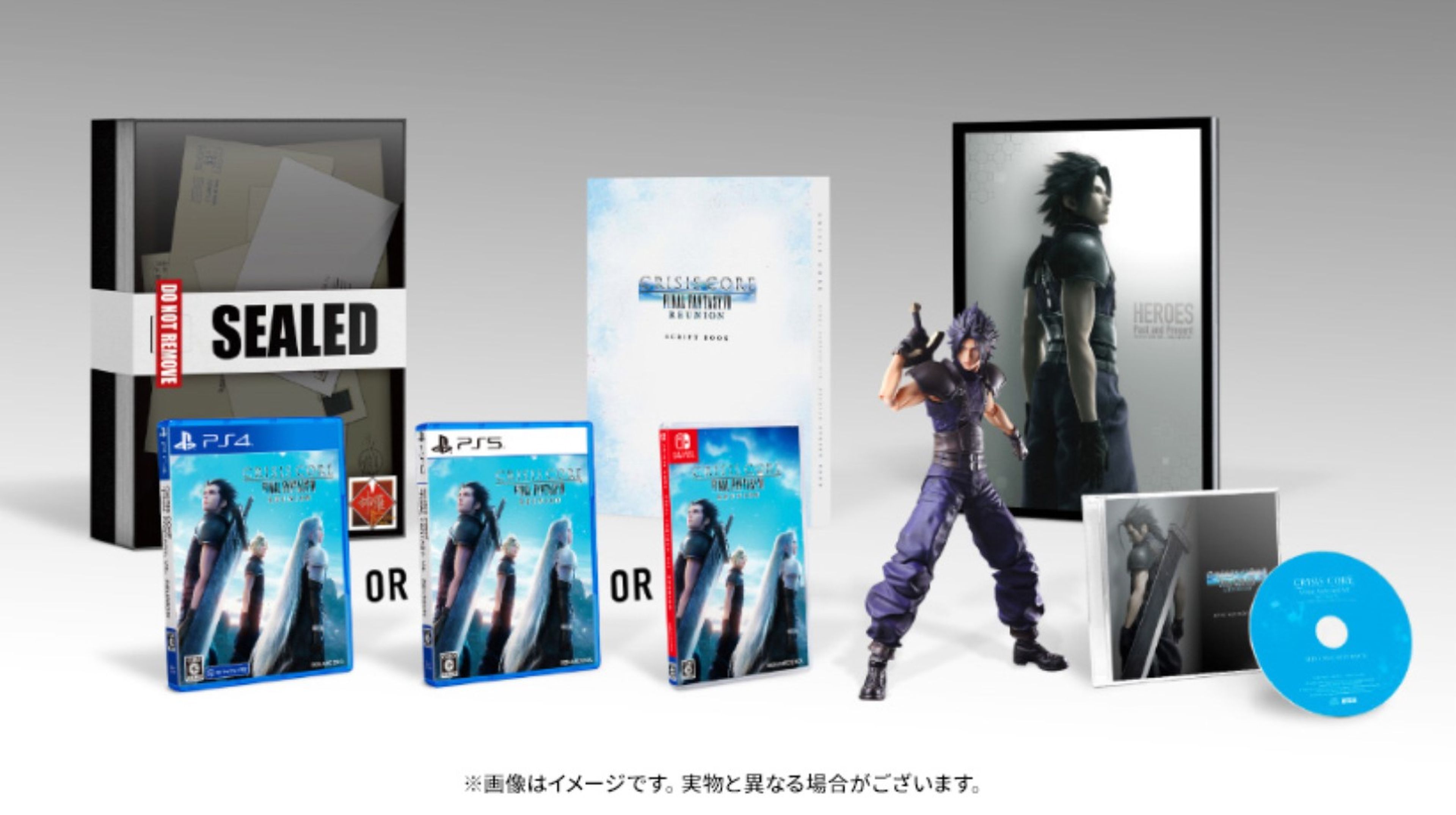 Crisis Core: Final Fantasy VII Reunion y su Edición coleccionista sólo en  Japón