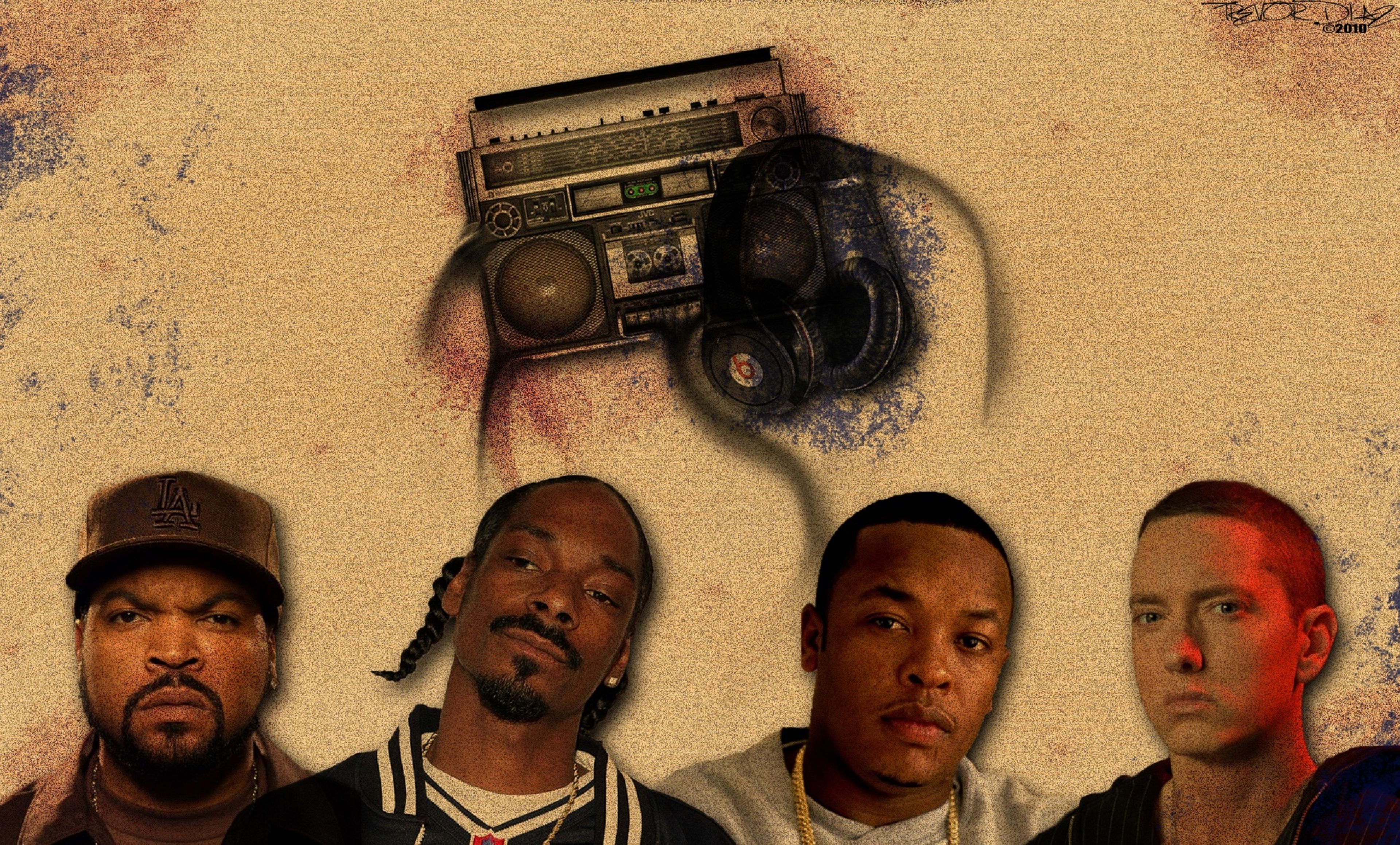 Eminem, Dr. Dre, Snoop Dogg, Ice Cube