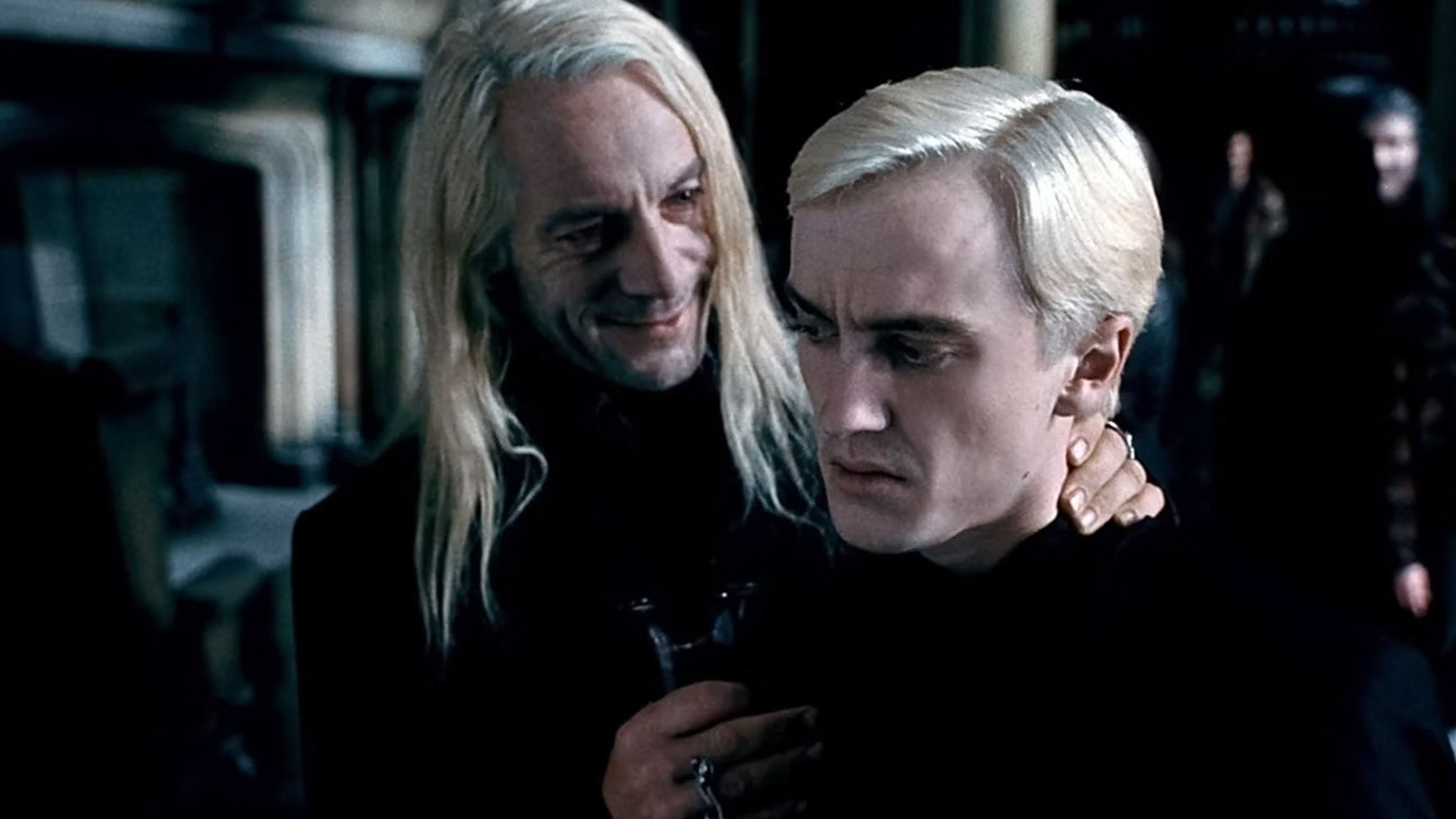 Harry Potter - Lucius Malfoy y Draco Malfoy