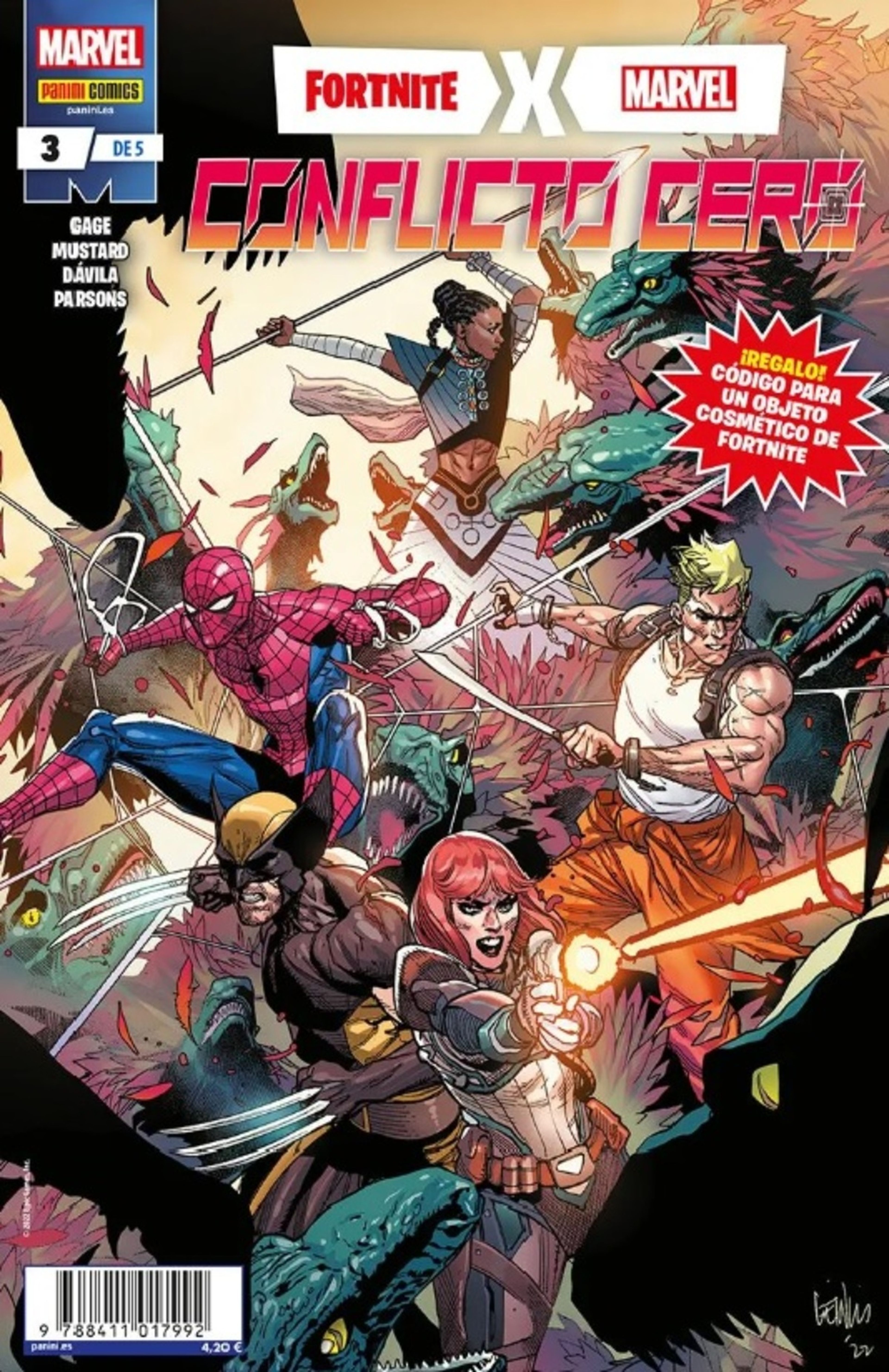 Marvel x Fornite Conflicto Zero Número 3