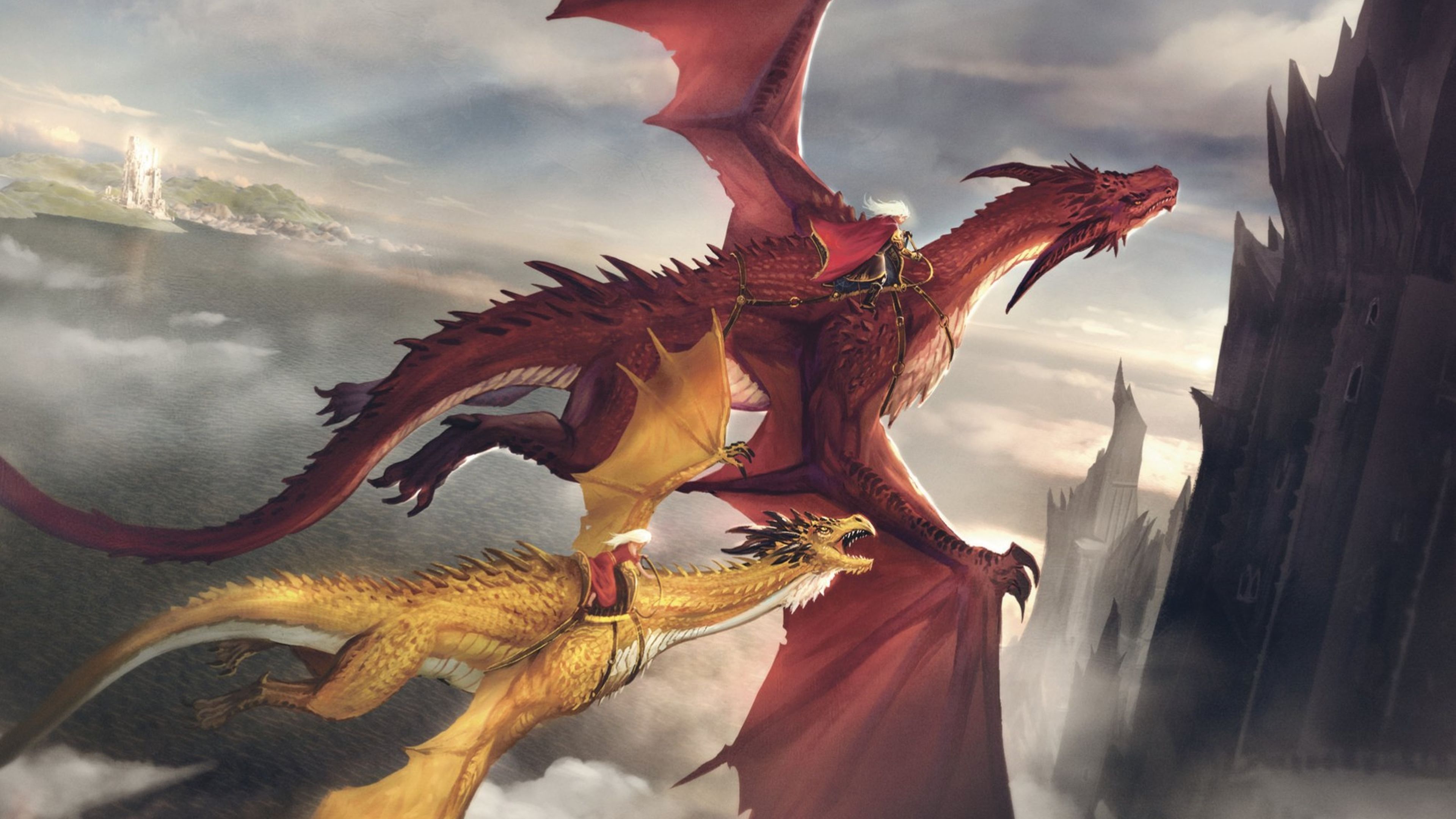 The Rise of the Dragon conta com mais de 180 artes sobre os Targaryen