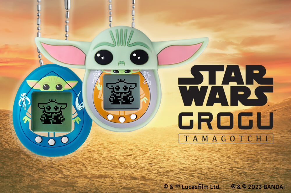 Tamagotchi NanoxStar Wars-Groguスター・ウォーズ Star Wars - Grogu Tamagotchi Using the Force & Silicone Case