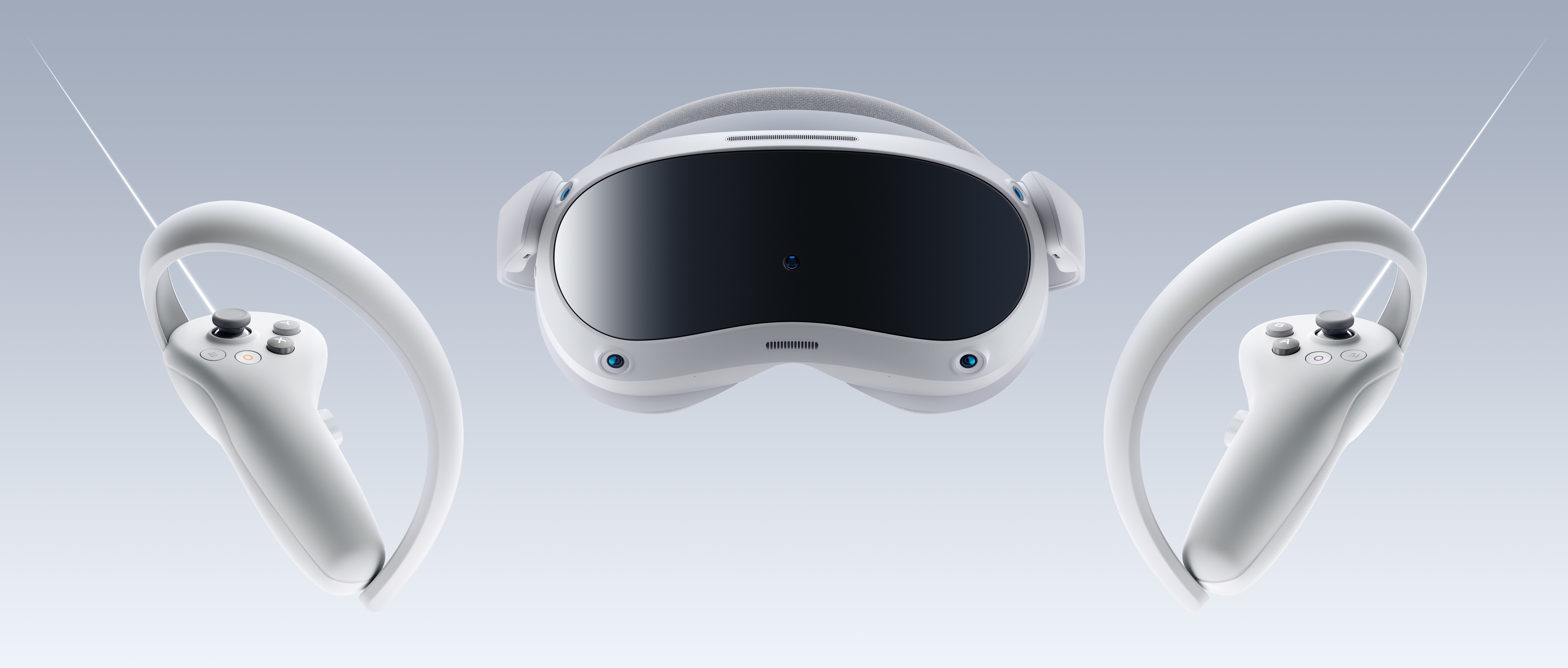 Las Gafas De Realidad Virtual Para Meta Quest 3 Tienen Bater Color Blanco