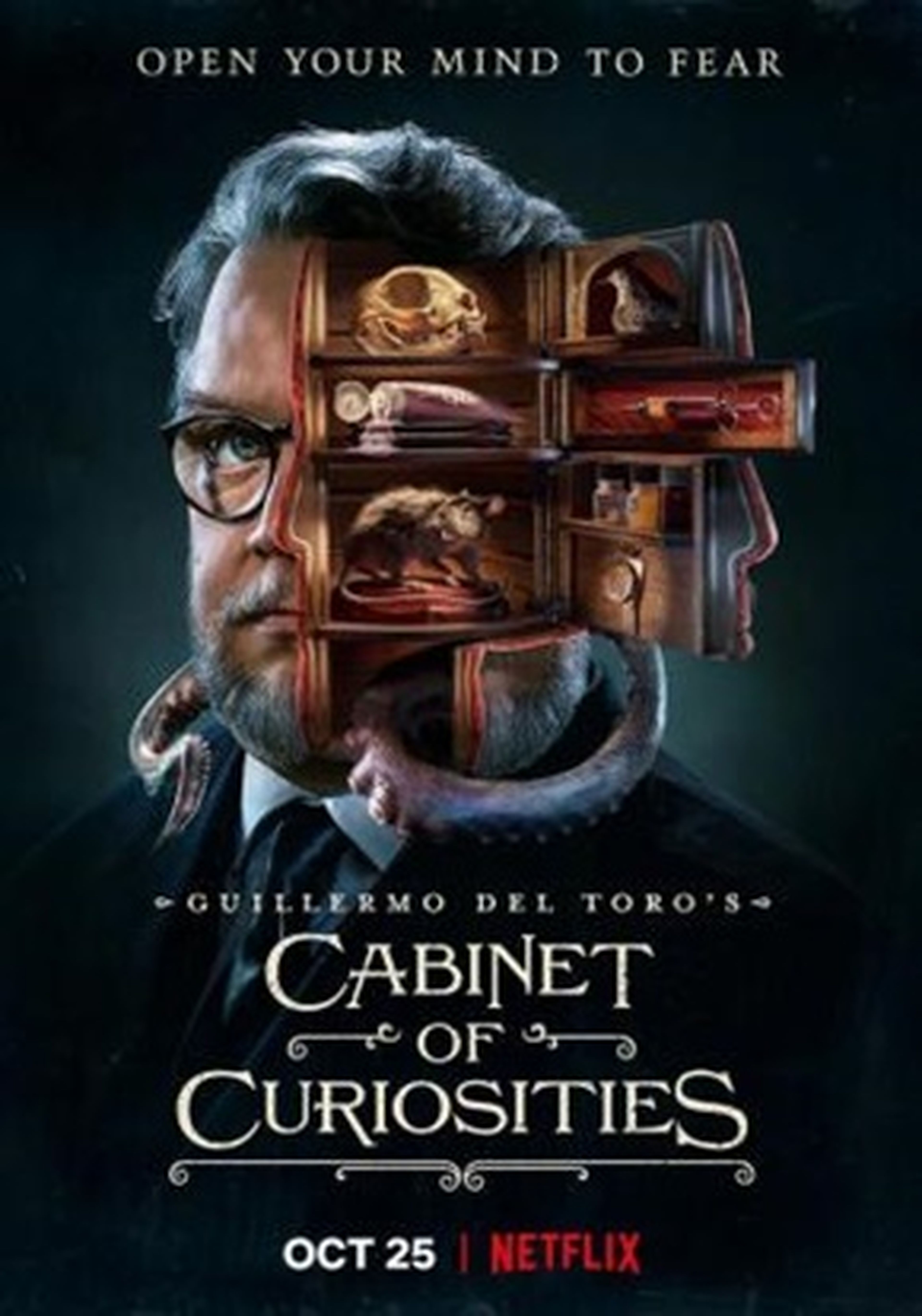 El gabinete de curiosidades de Guillermo del Toro cartel