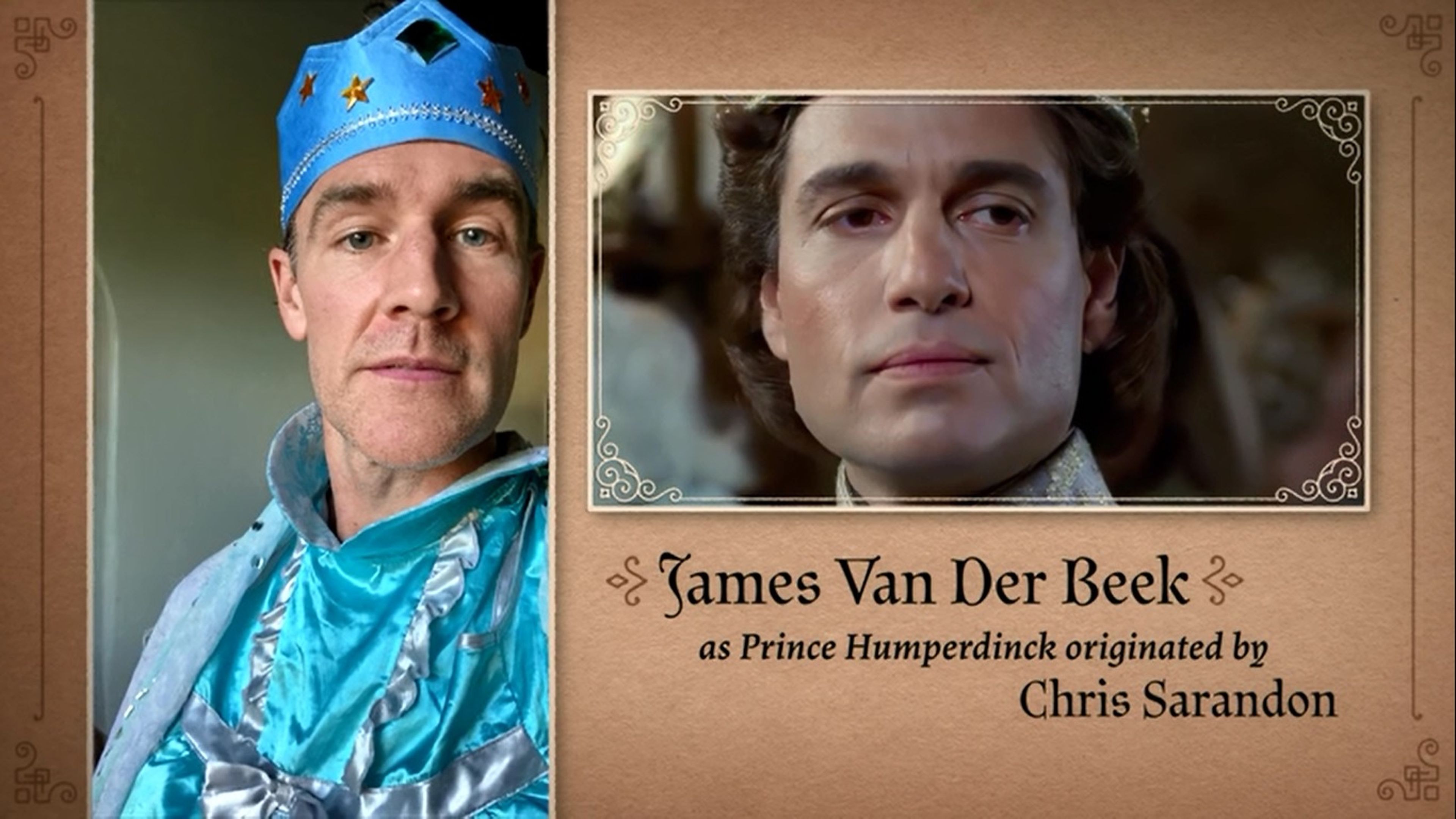 James Van Der Beek Home Movie: The Princess Bride