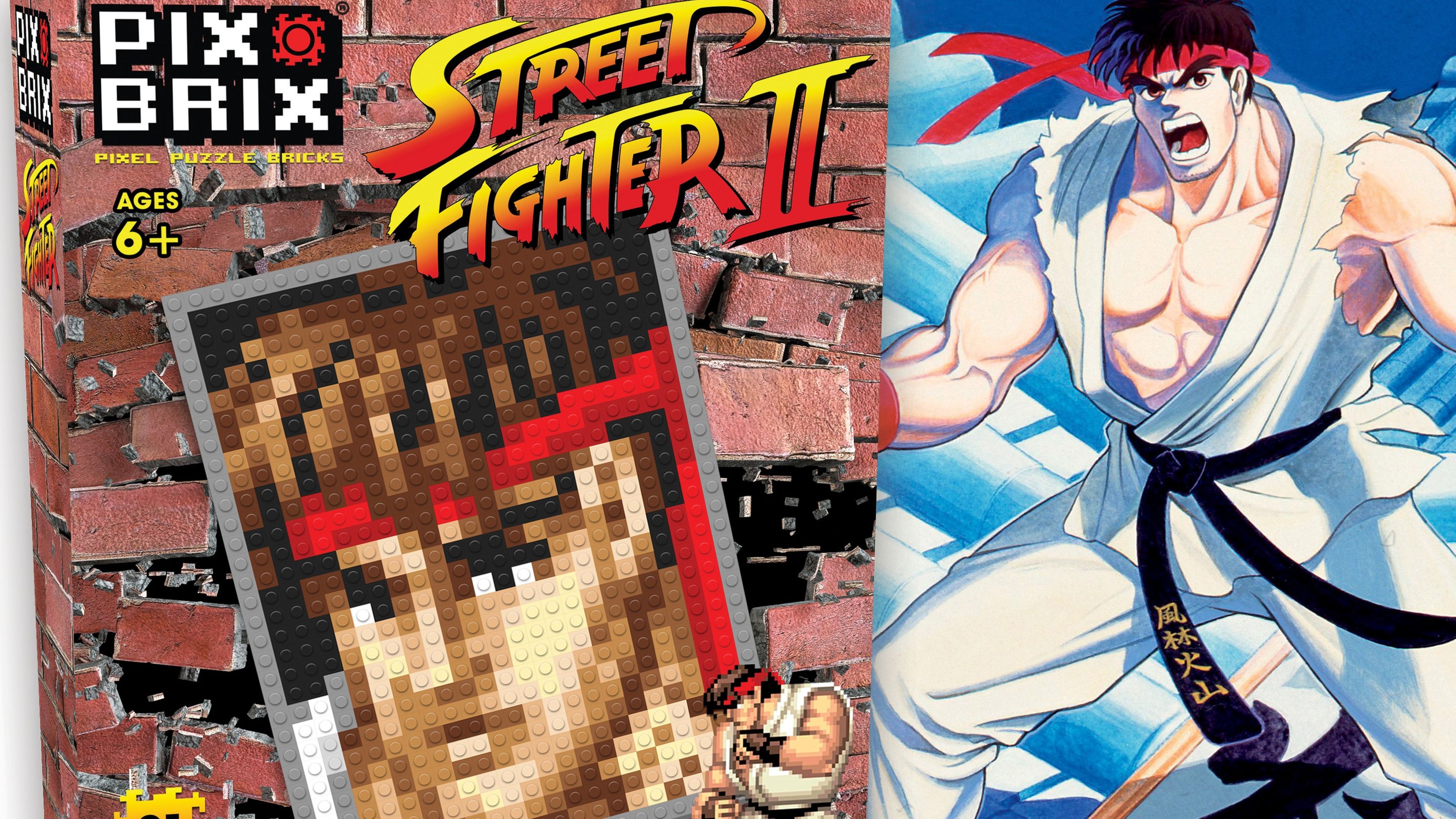 Píxel puzzles de Street Fighter II