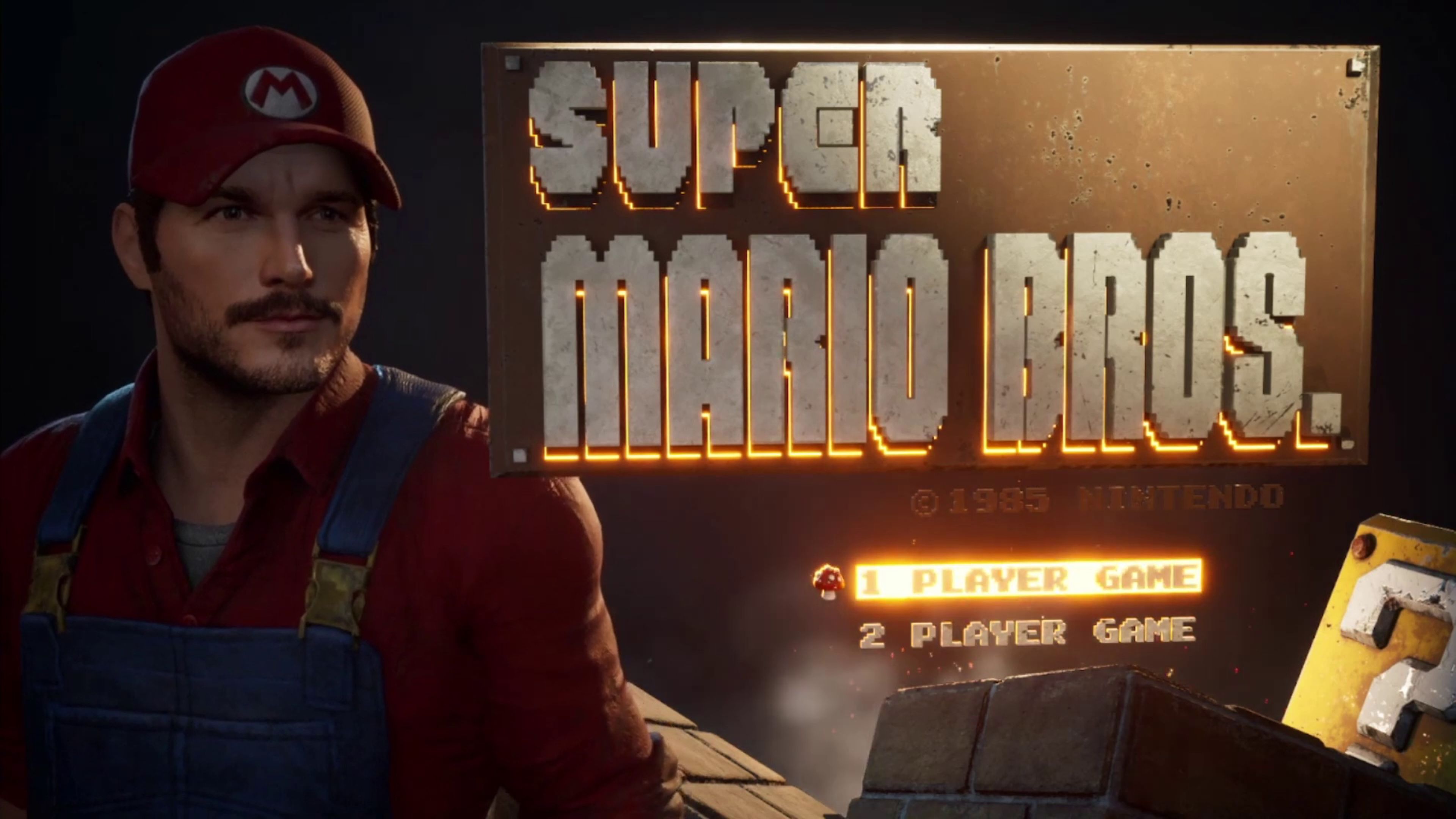 Super Mario Bros. original en Unreal Engine 5 con Chris Pratt