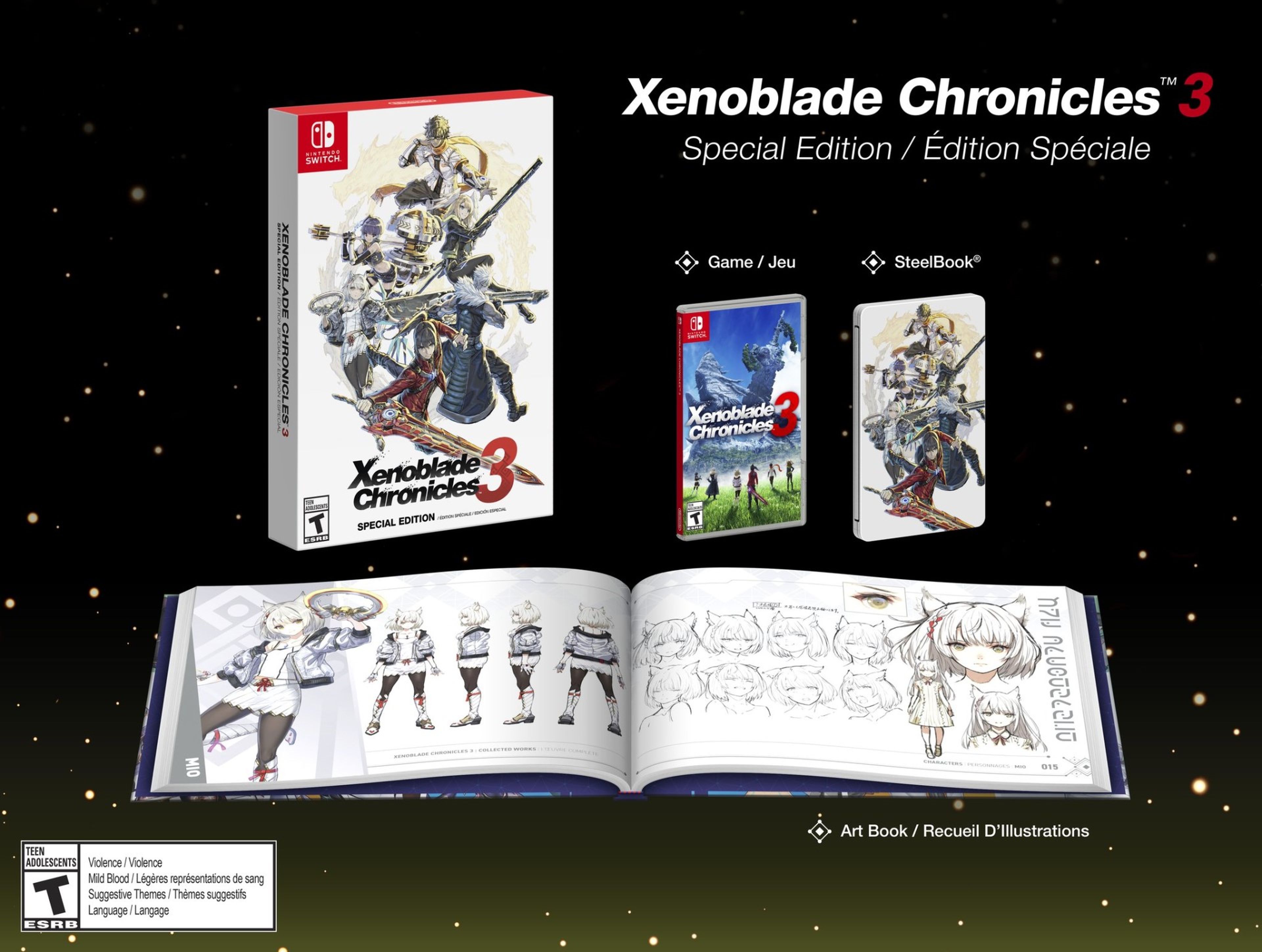 Xenoblade Chronicles 3 edición coleccionista