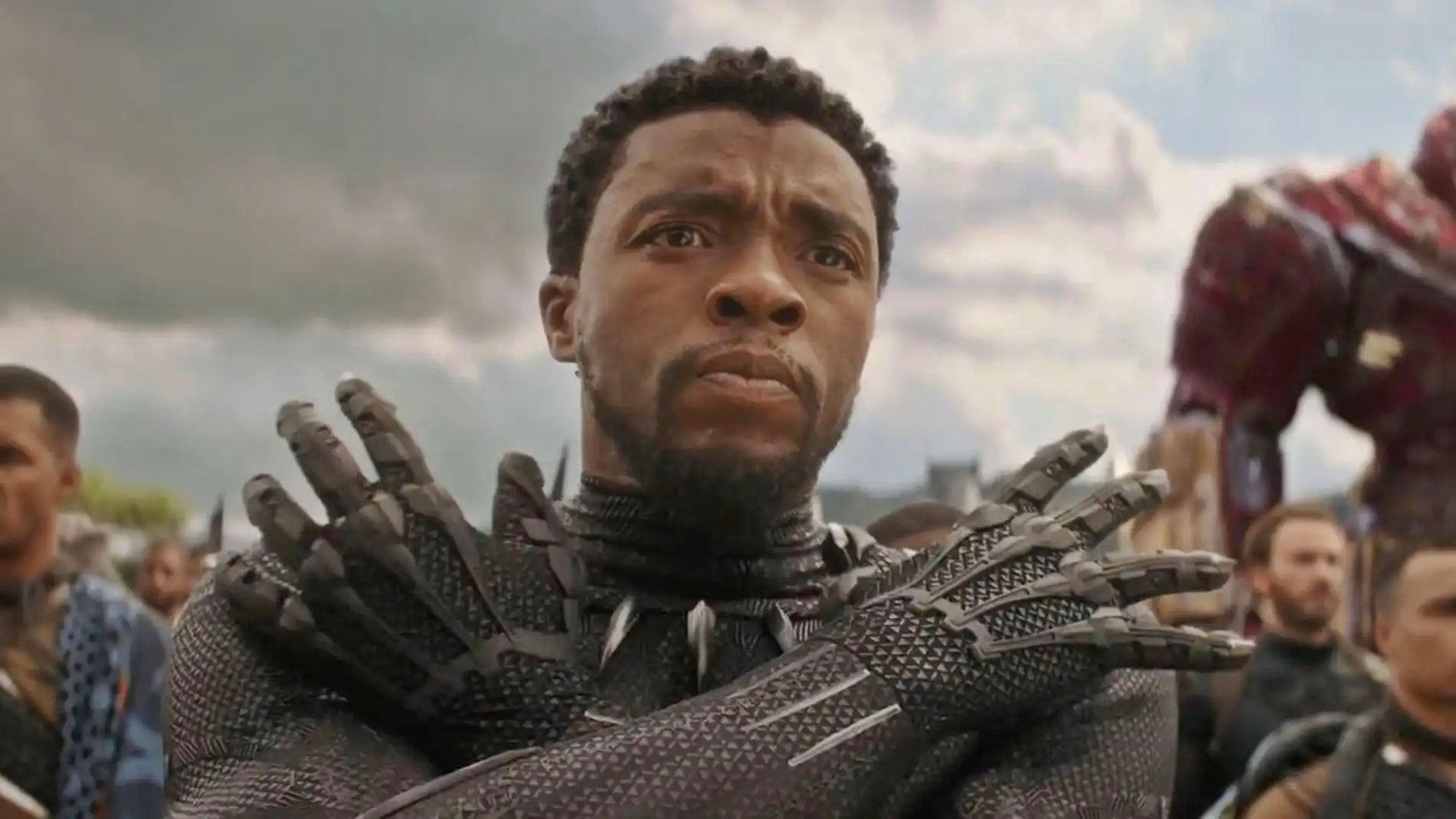 Chadwick Boseman como Black Panther en el UCM