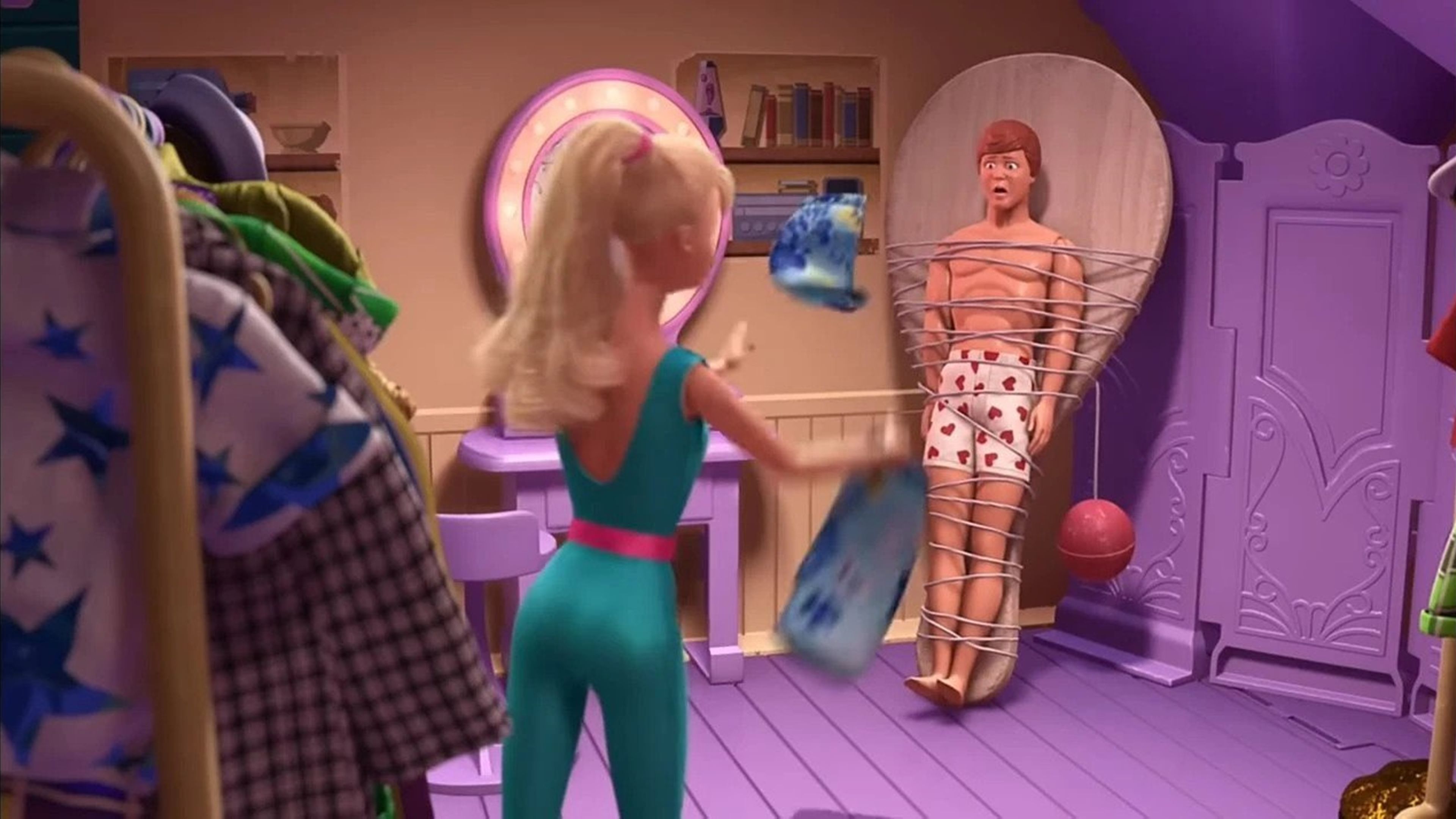 El divertido vídeo viral de Toy Story 3 en el que Ken "dice" una palabra malsonante