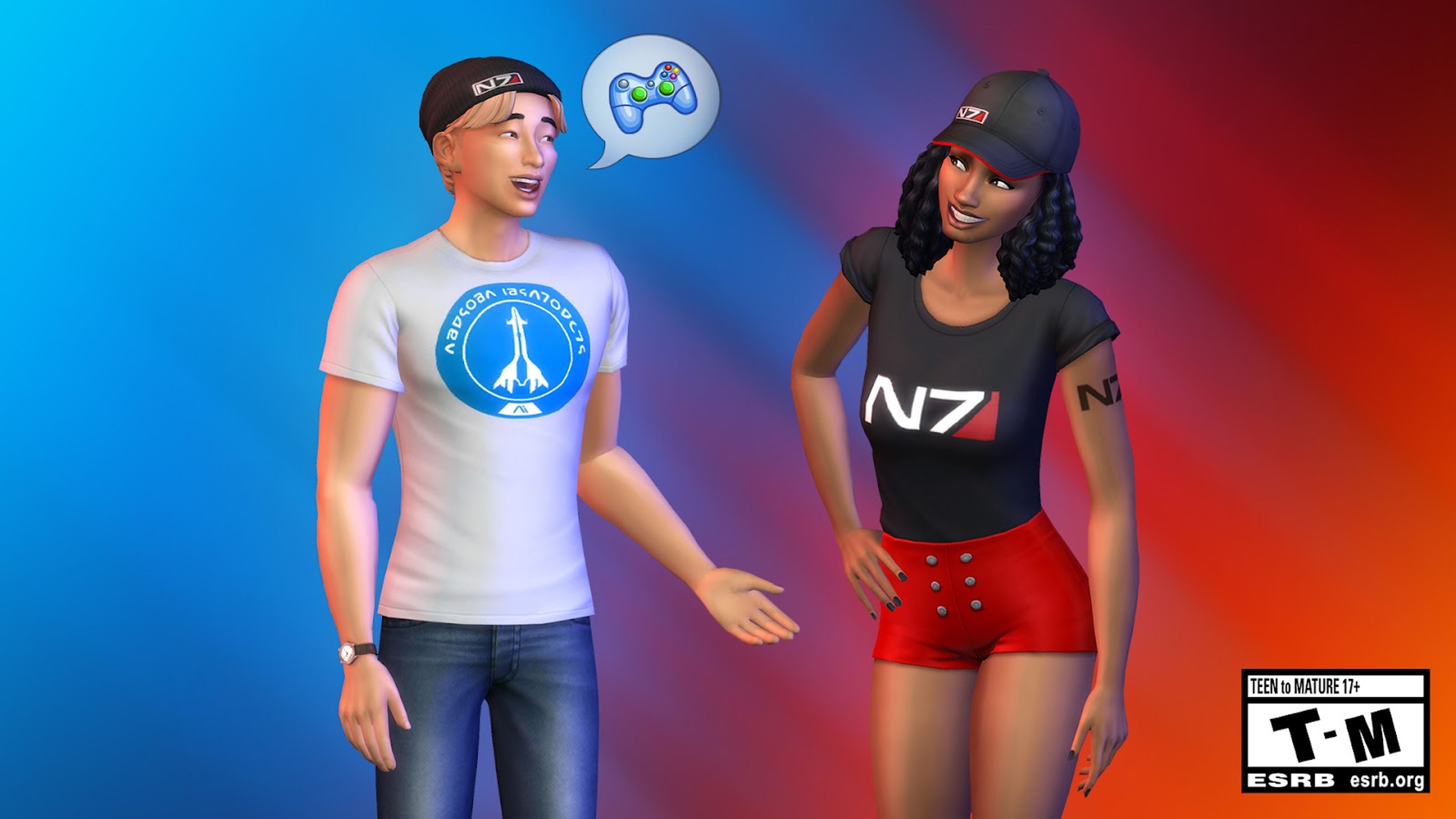 Mass Effect Los Sims