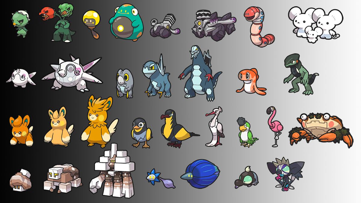 Todos Los Pokémon De Escarlata Y Púrpura Nuevos Pokémon De Paldea