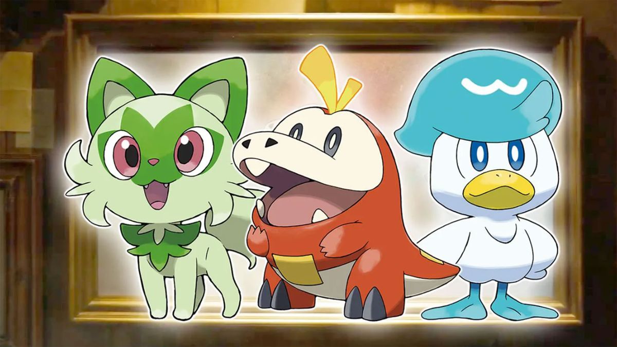 Conseguir los tres pokémon iniciales en Pokémon Escarlata y Púrpura:  Sprigatito, Fuecoco y Quaxly
