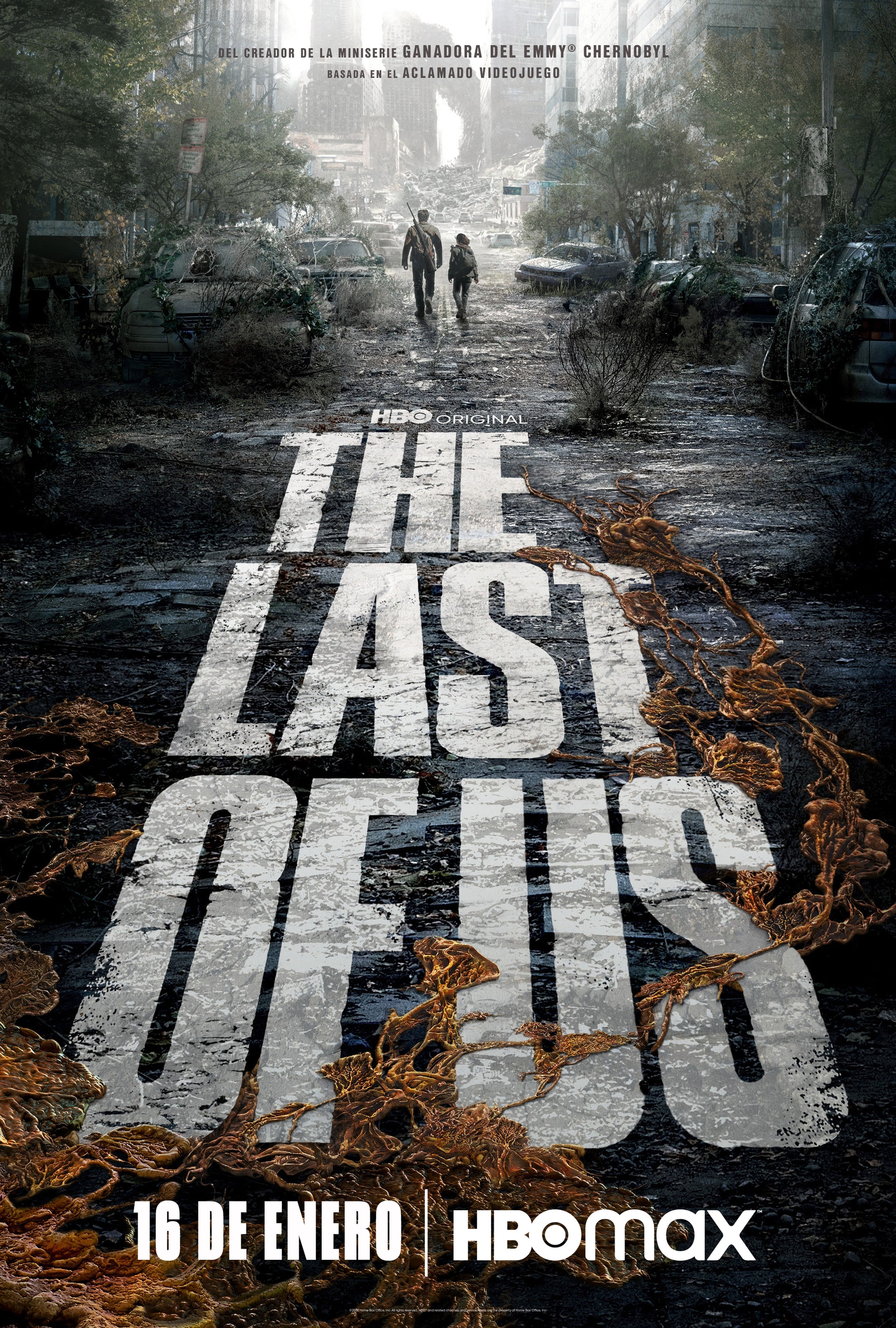 Póster oficial de la serie The Last of Us
